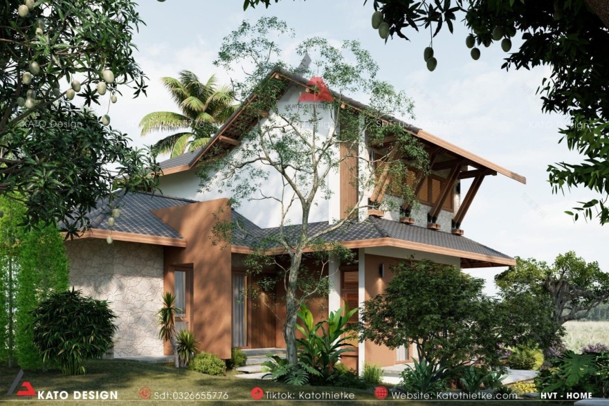 天别墅(这里TIẾN根据越南语发音音译为天,具体可根据实际对应的含义调整) 丨KATO THIẾT KẾ-4