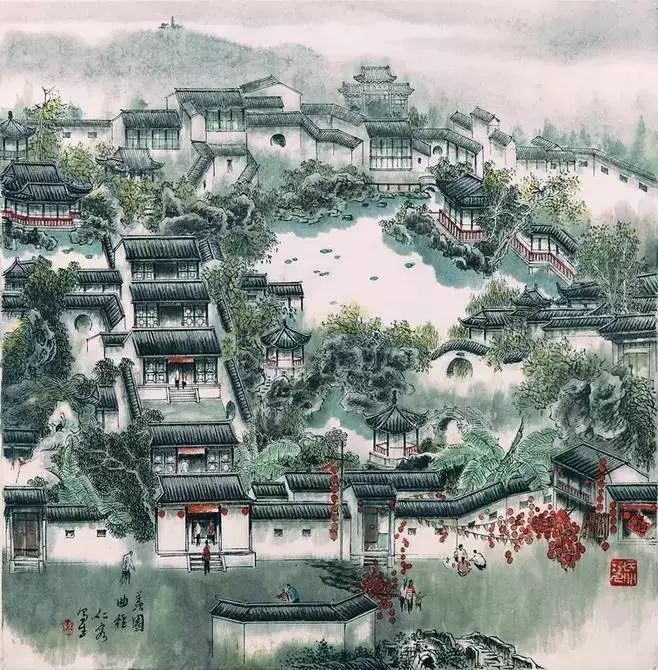 方寸尽乾坤，园内见飞鸿 | 苏州合景·云溪四季（大区）-6