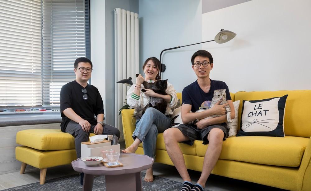 马卡龙色系的甜蜜空间-74