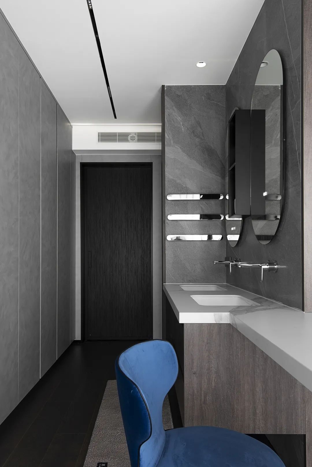 温州悦府 180 方暗黑风格别墅设计丨中国温州丨华派装饰-81