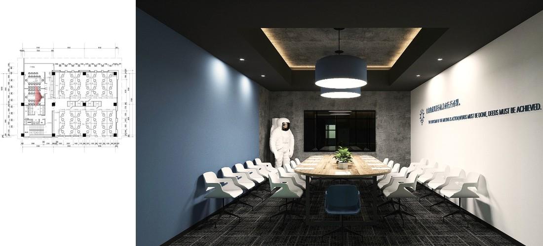 空中行凌空办公空间设计-0