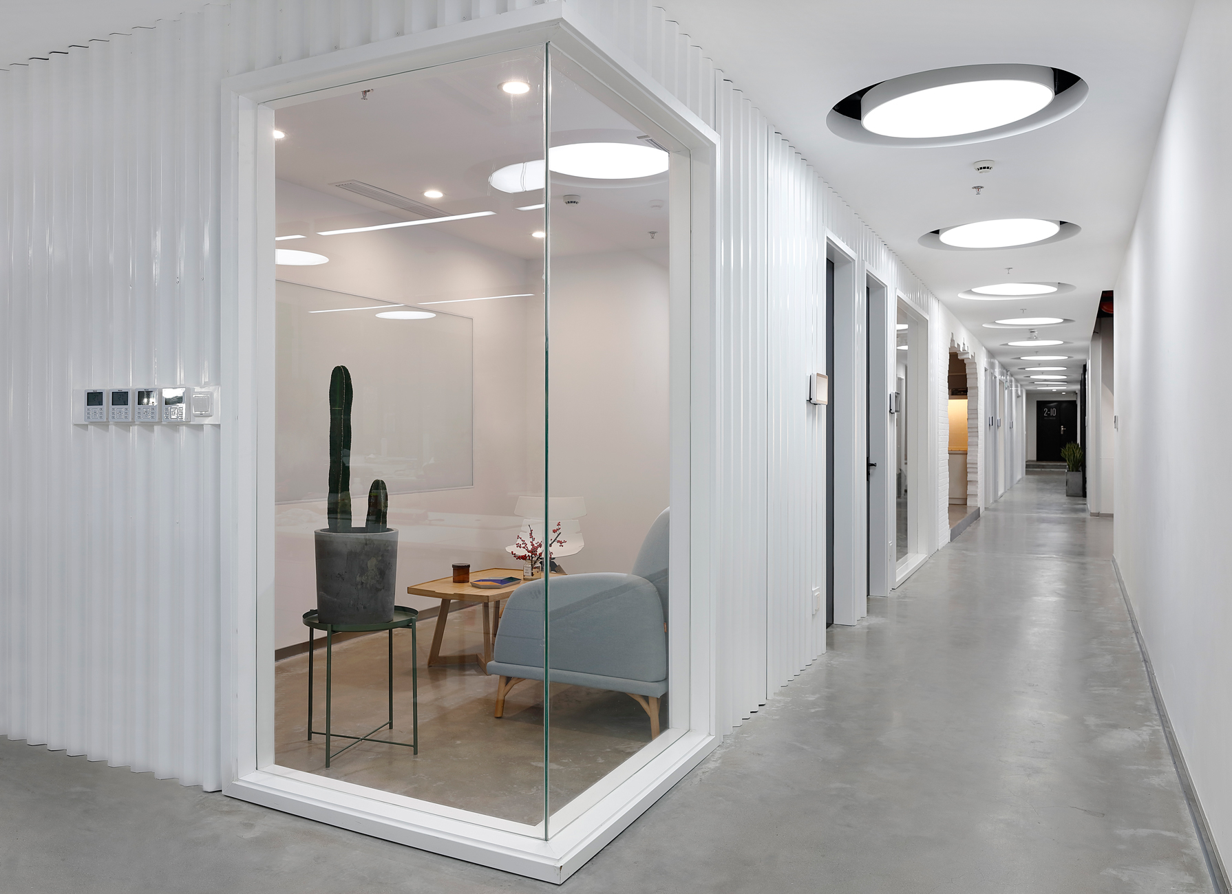 流利说总部，工业风与艺术融合的办公空间-10