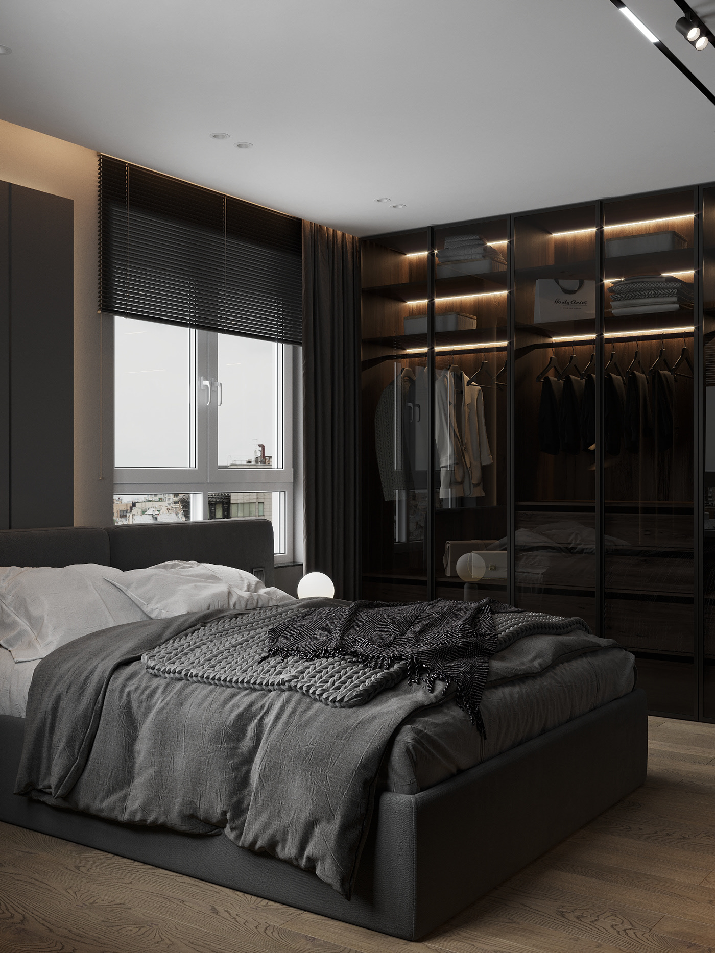 现代黑色调空间  神秘大气！-15