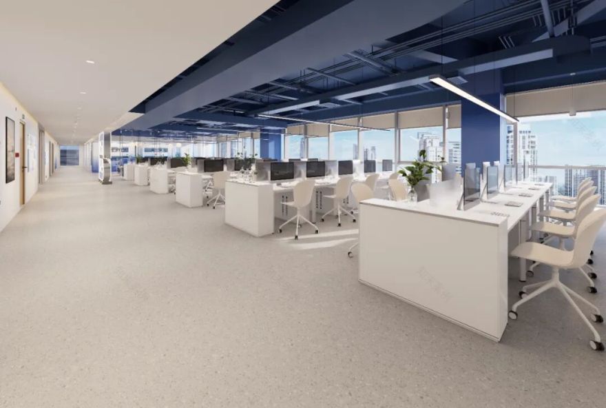 LKDESIGN丨国信会视集团办公空间设计案例-39