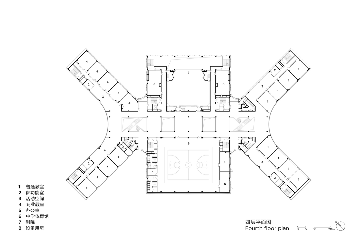 HIS杭州国际学校丨中国杭州丨line+建筑事务所,gad-154