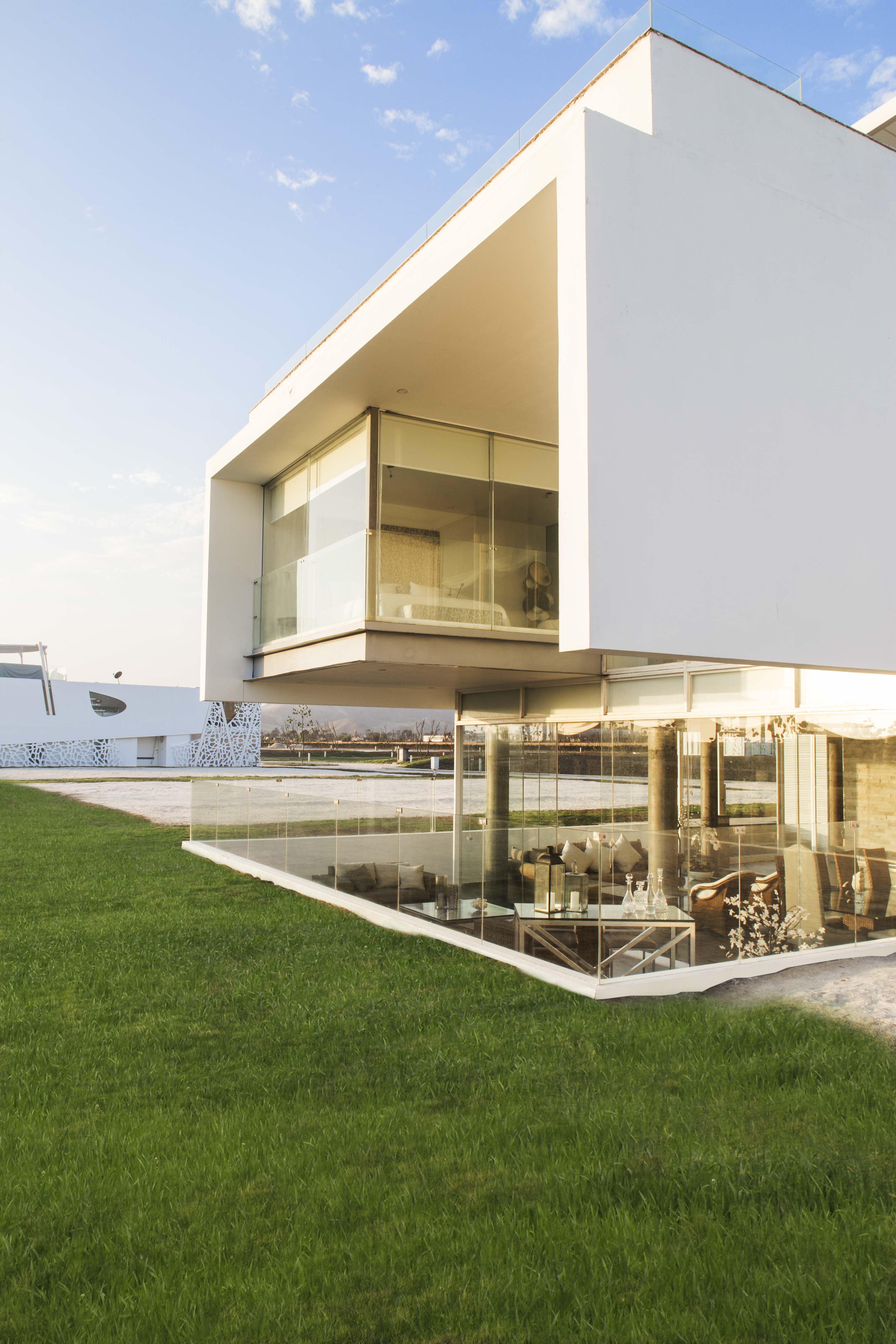 三立方体秘鲁海滩别墅 | 创新空间设计，三家庭共享和谐生活-19