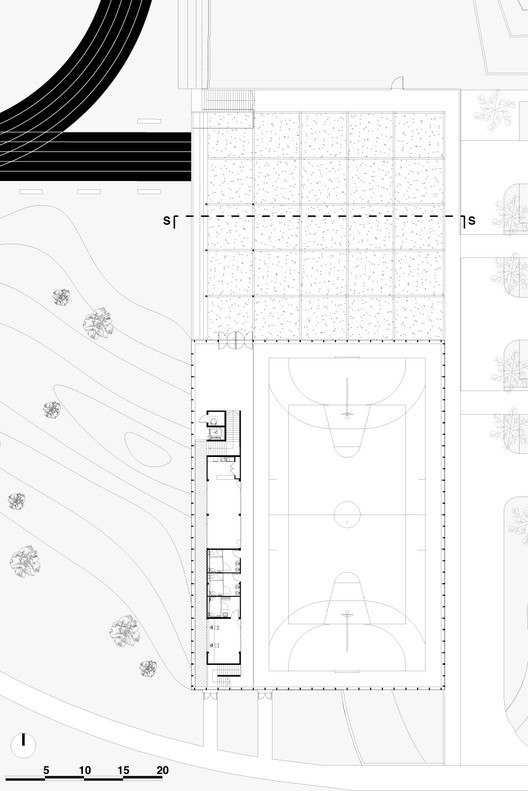 Vanille Gymnasium  Raphaël Betillon et Guillaume Freyermuth Architects + CTV Architects-13