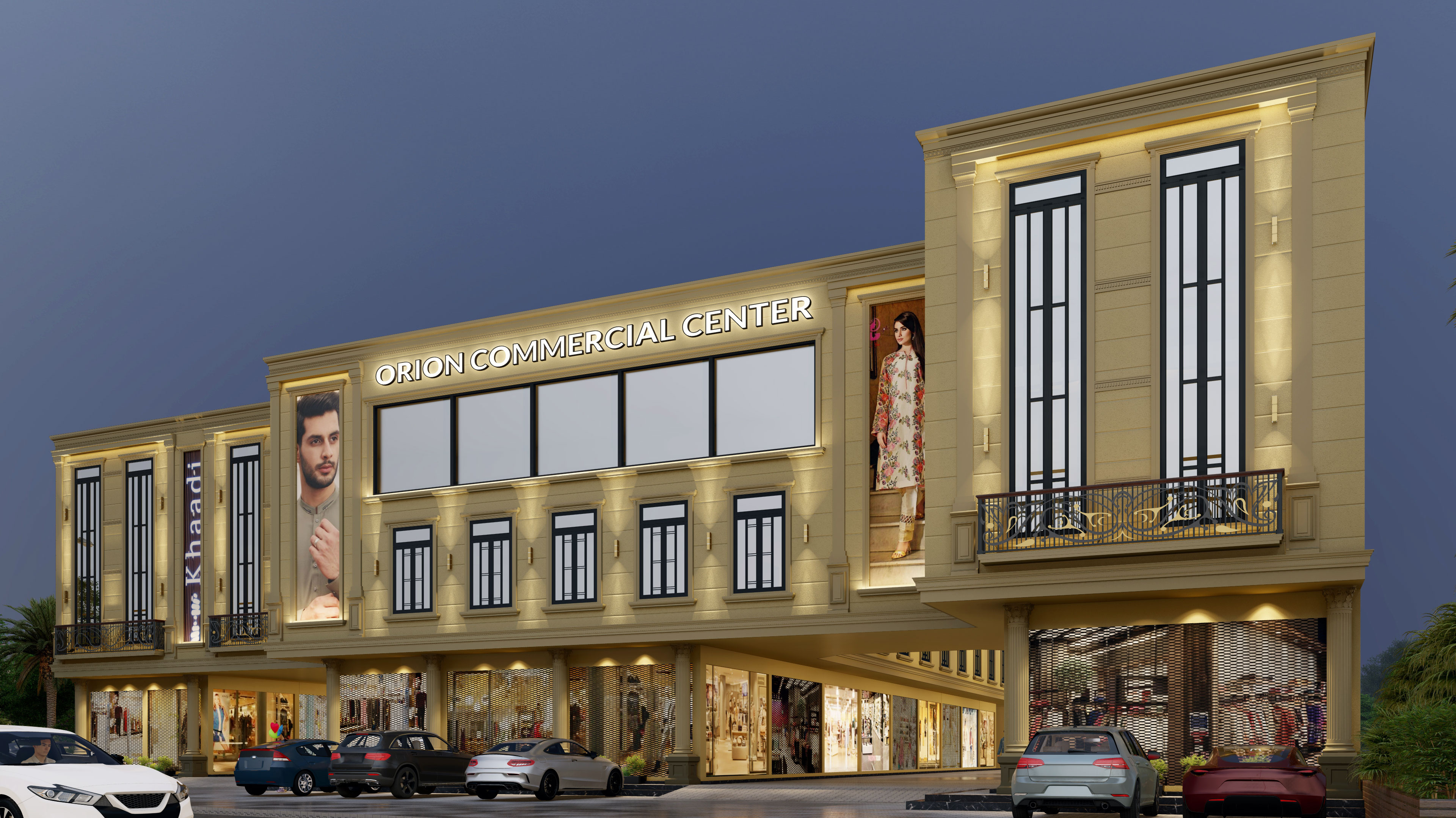 Orion 商业中心外观设计-29