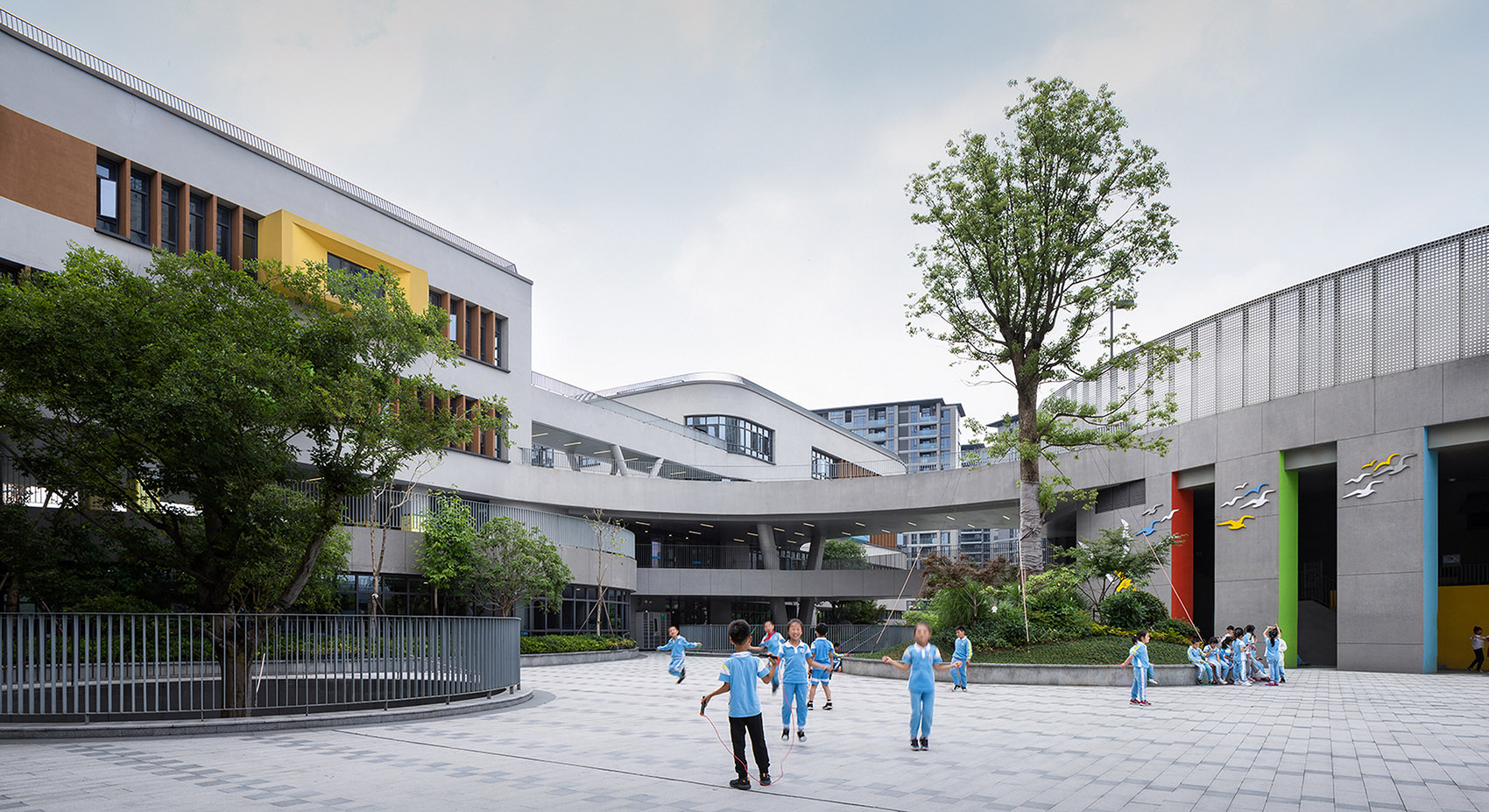 杭州市胜利小学新城校区及附属幼儿园 / 浙江大学建筑设计研究院有限公司-5