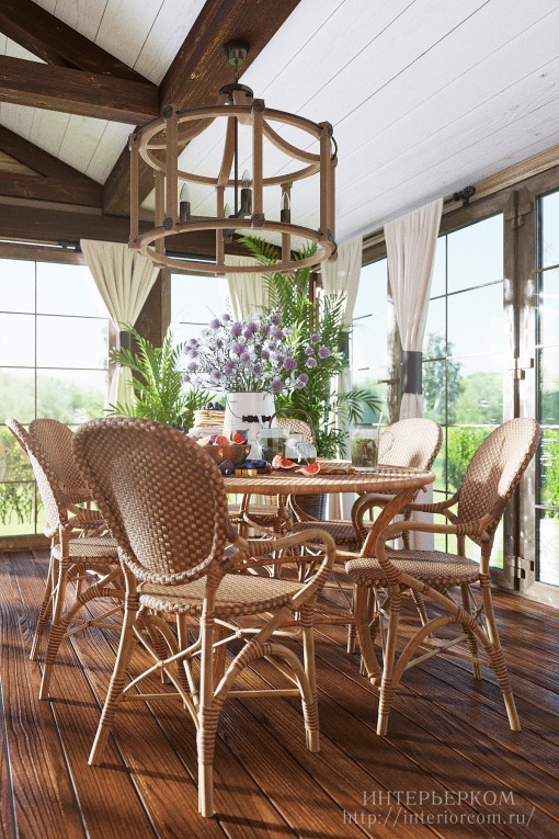 列宁格勒州尤基村猎人别墅室内设计项目-20