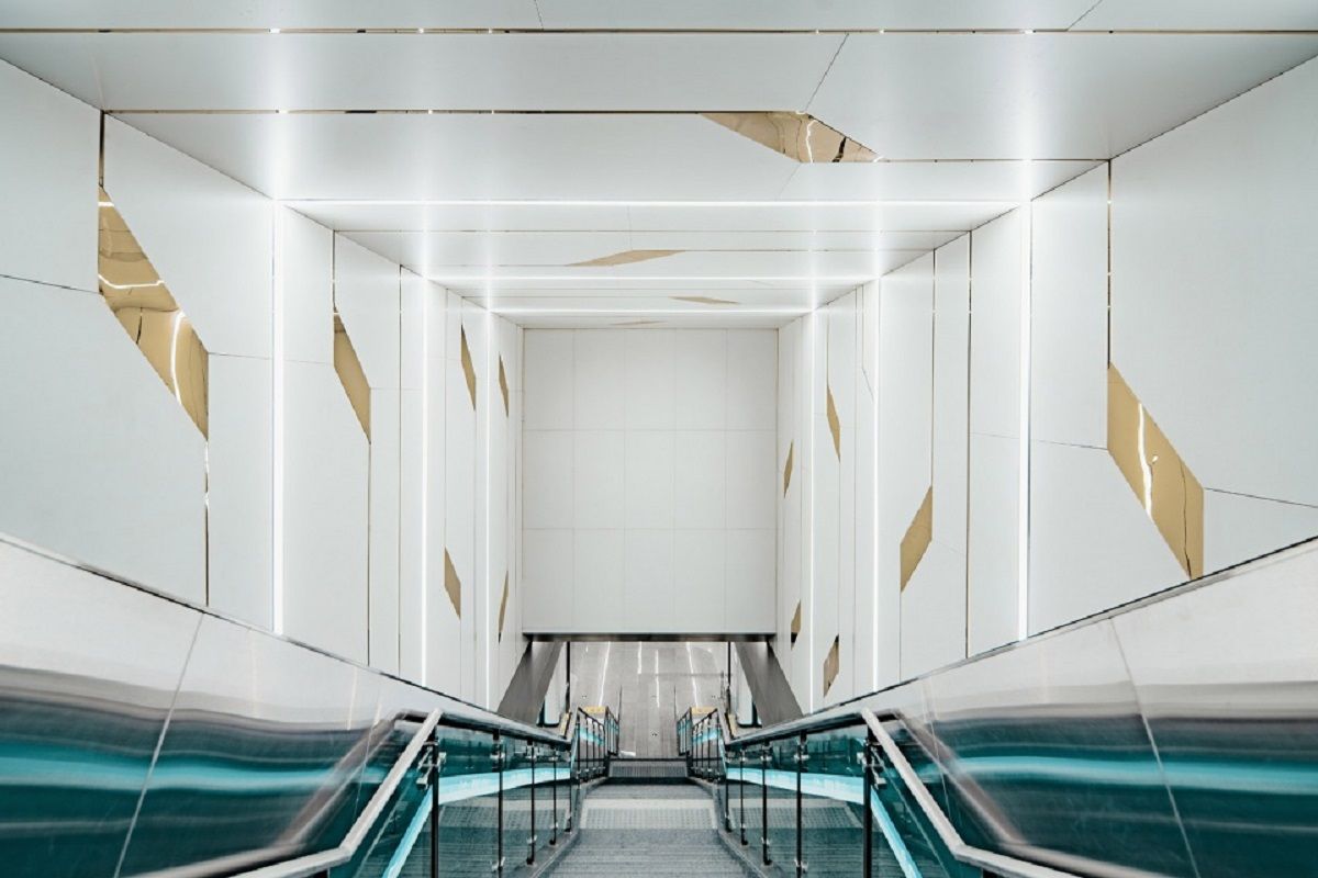 地心引力下的未来城市想象——成都地铁 18 号线站台设计-8