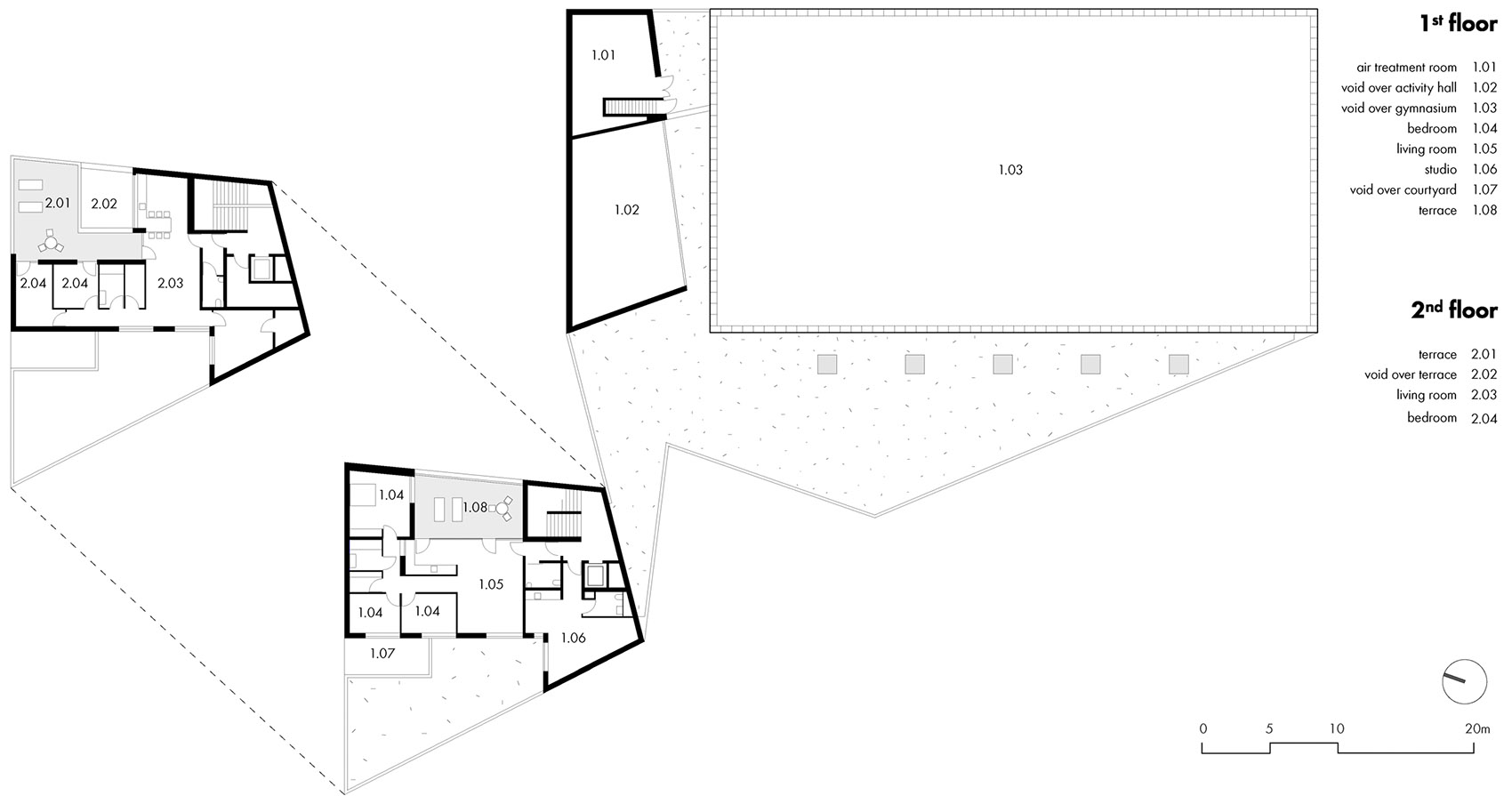 巴黎Les Closiaux体育馆，学生信息中心及员工宿舍 / Dominique Coulon & associés-34