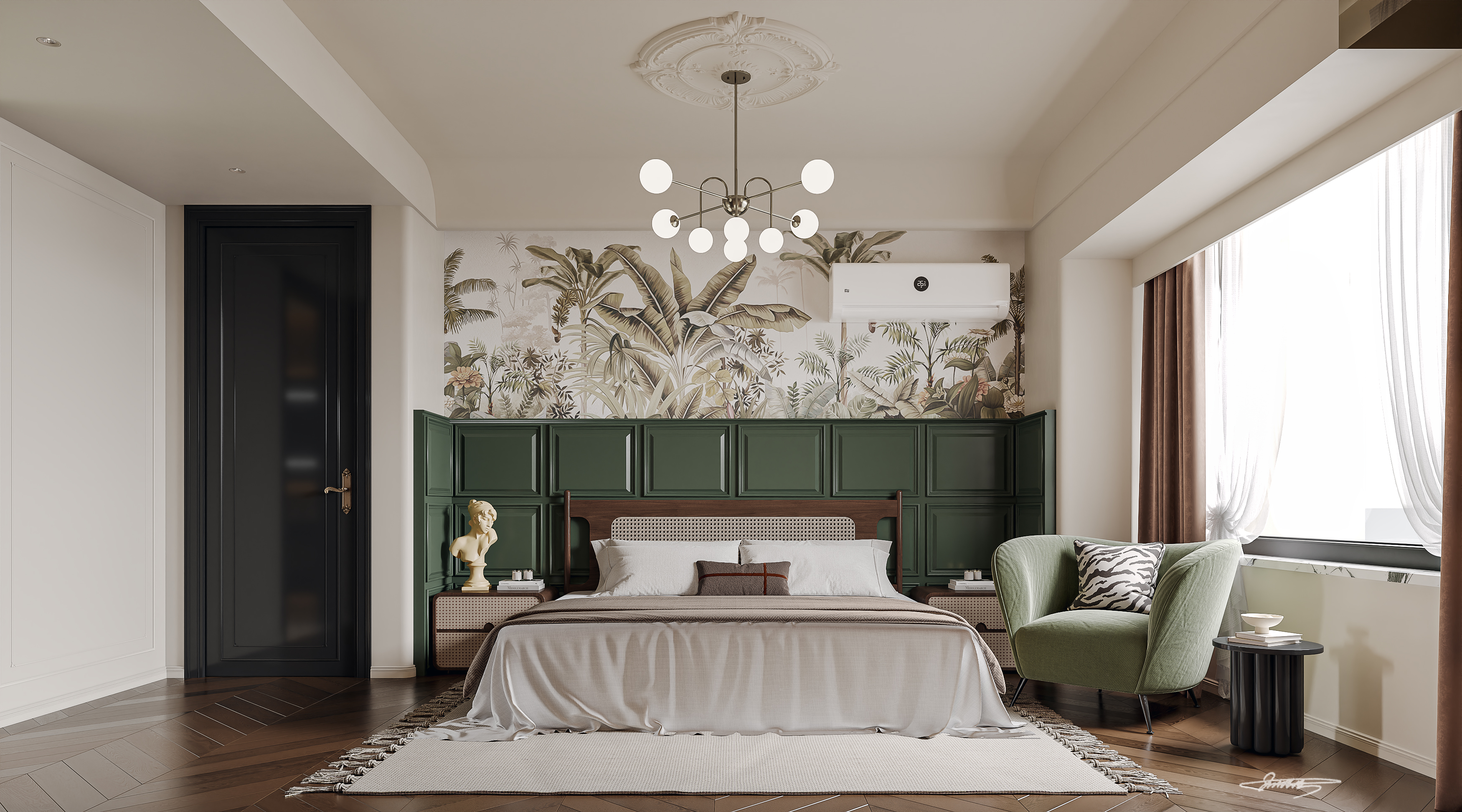 法式复古风室内设计丨中国益阳-13