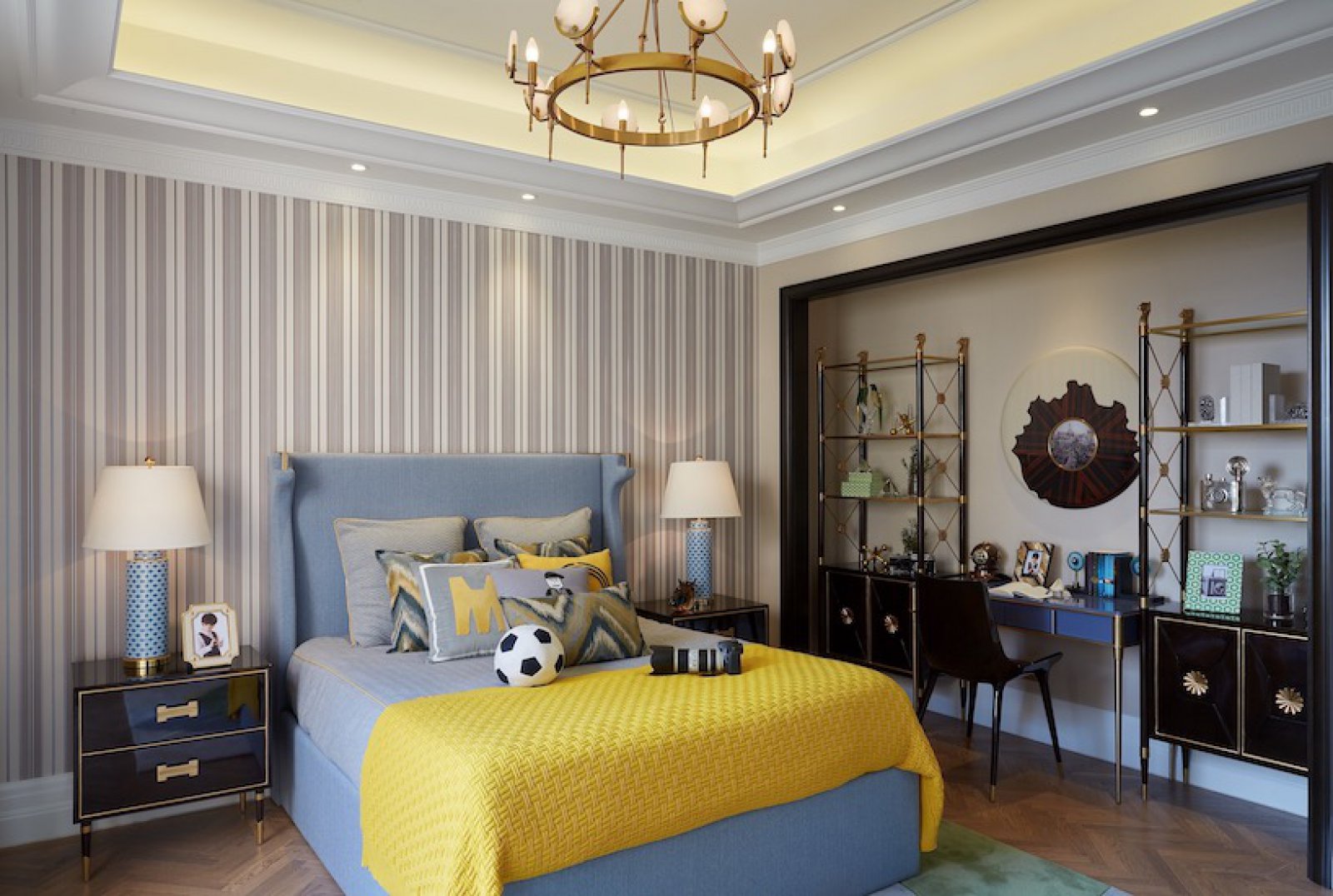 大华伊斐墅：703m²海派别墅样板间-18