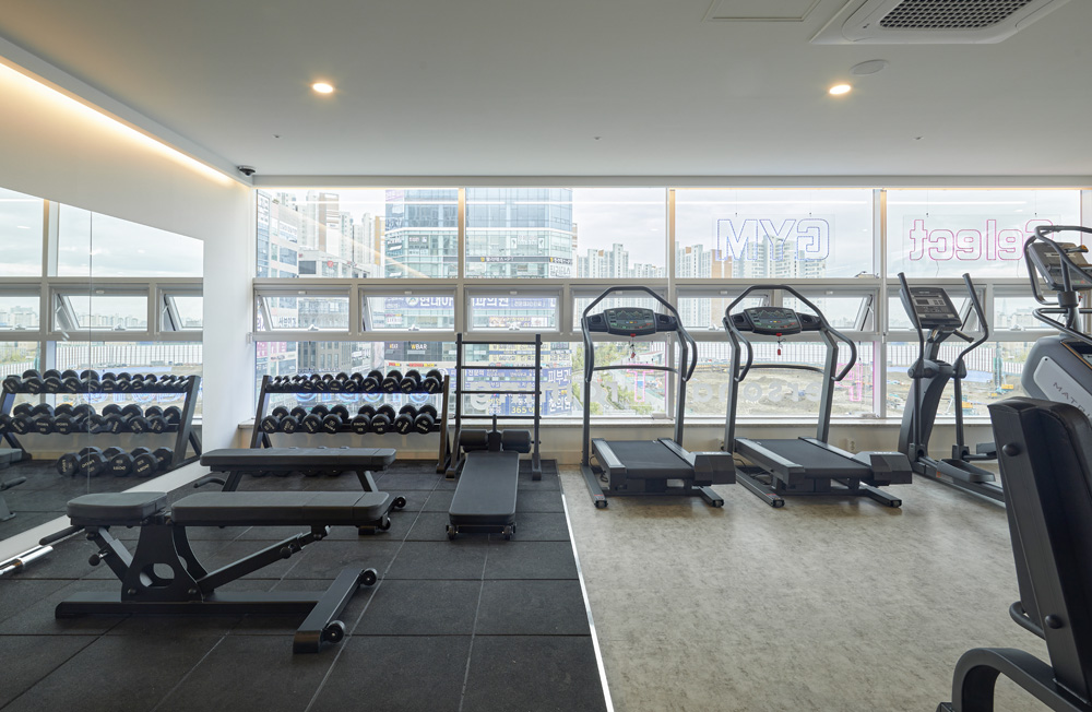 简约 38 平南杨州健身房设计-6