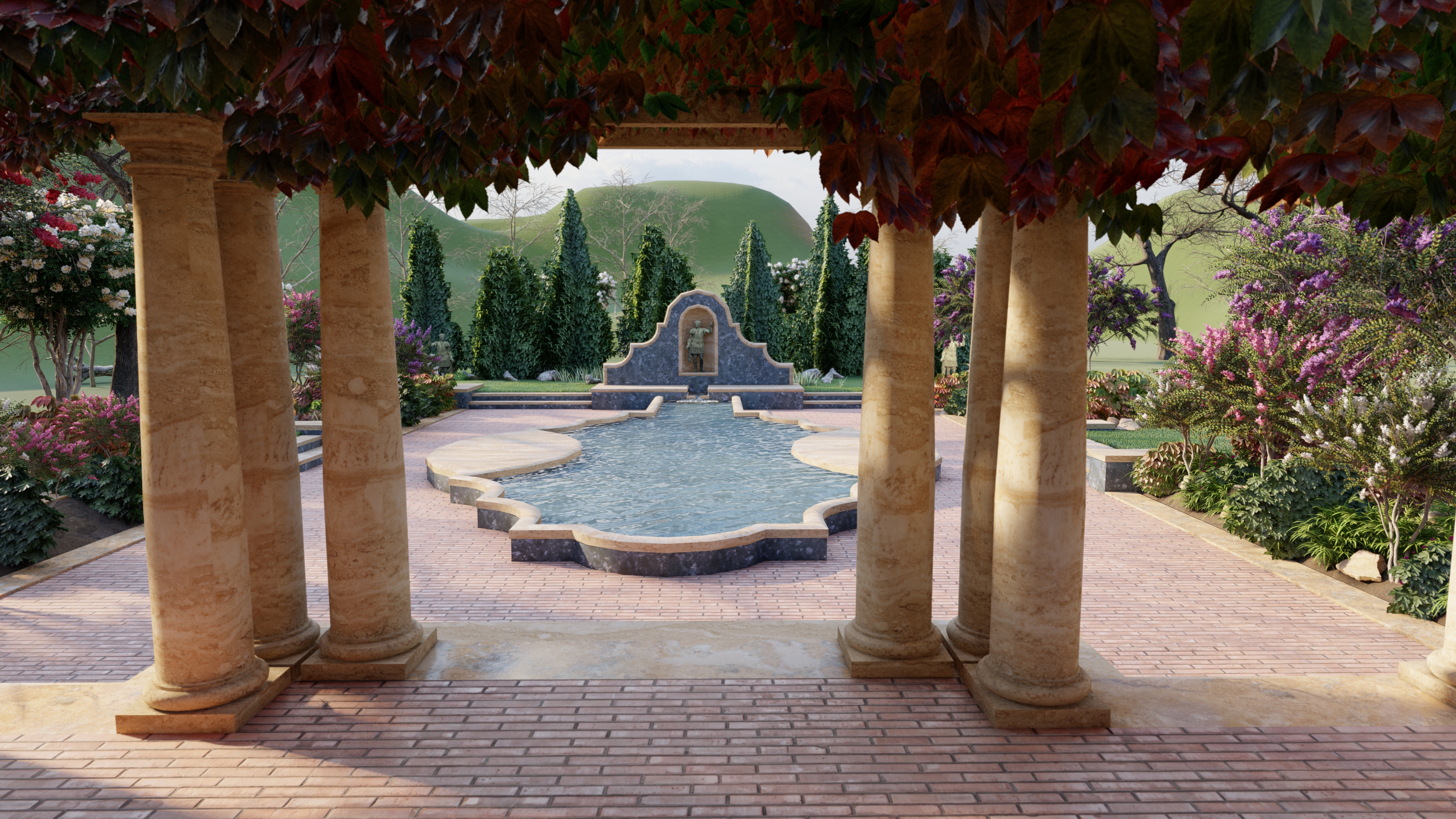 Italian old cities - Florence - Gaming Environment-1