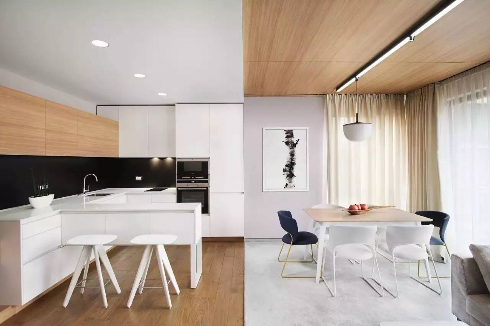 保加利亚MUJI风  弗洛拉公园公寓-1