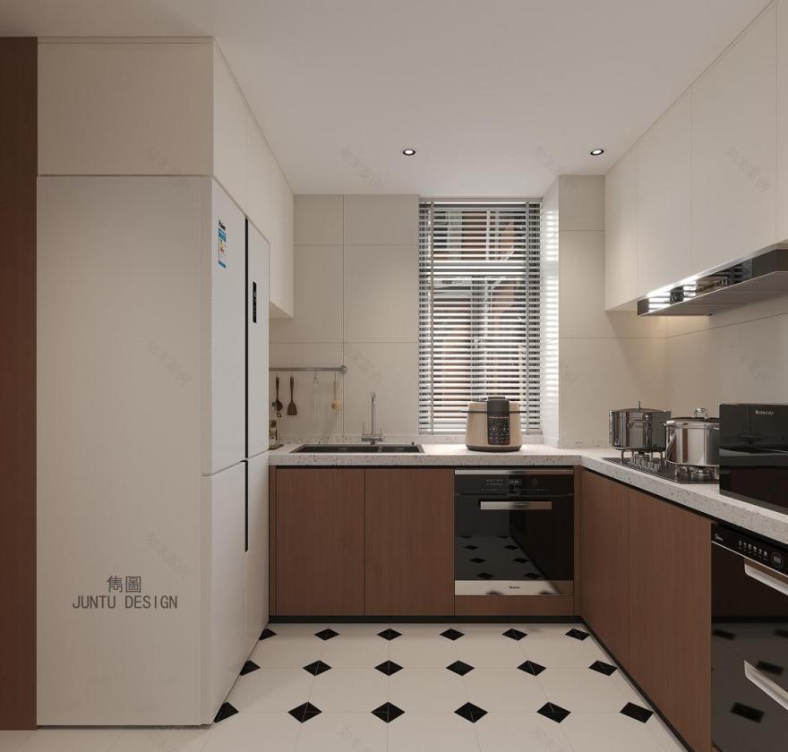 75㎡现代中古风旧改 广州海珠区愉景雅苑丨中国广州-19