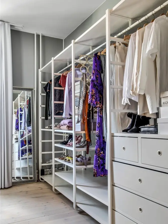 瑞典清新绿调公寓设计，色彩点缀的完美示范-13