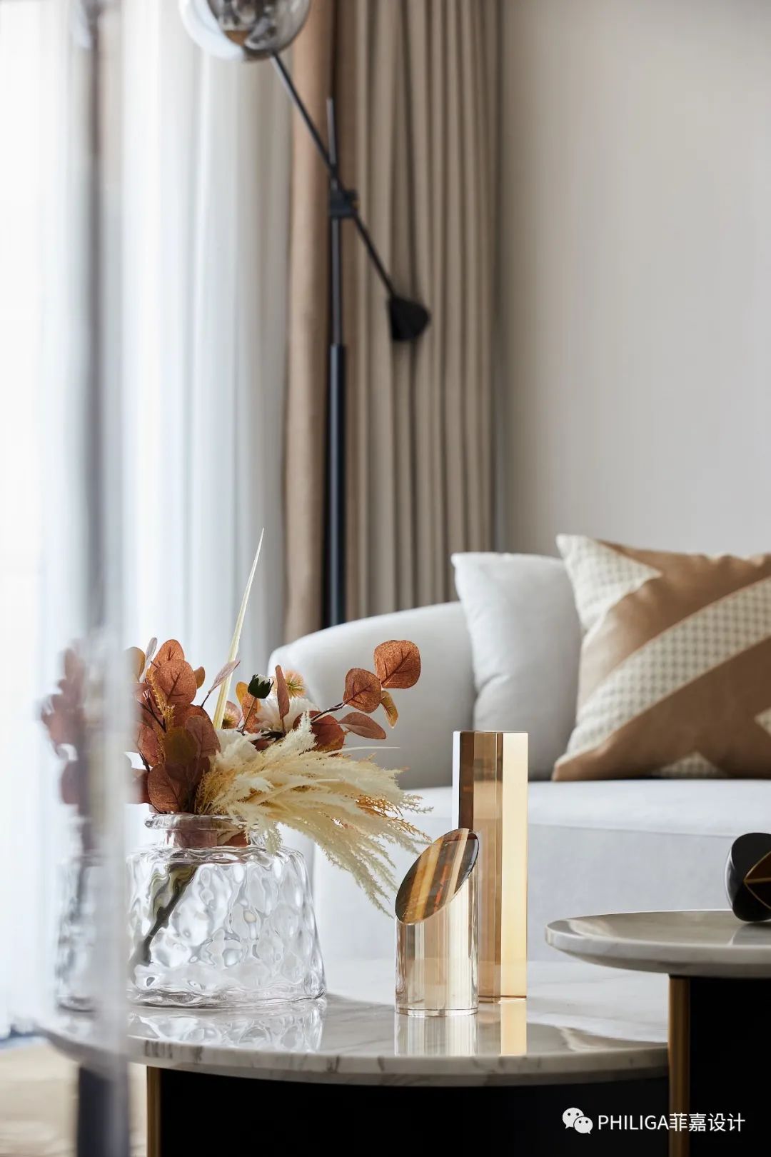 远洋·沁山水样板间 | 简约东方韵致,自然奢华空间-18