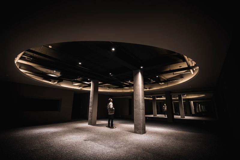 简约黑白色调，68 平健身中心室内设计-10