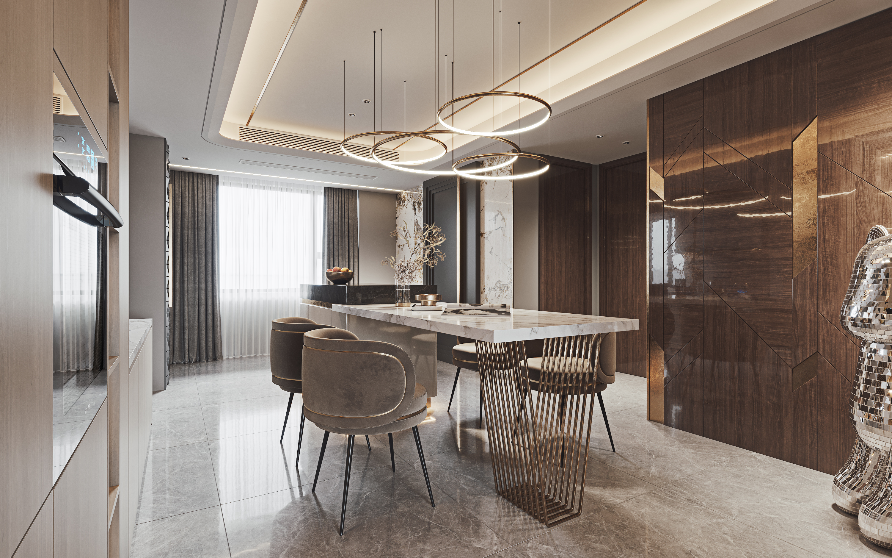 现代轻奢平层设计-7