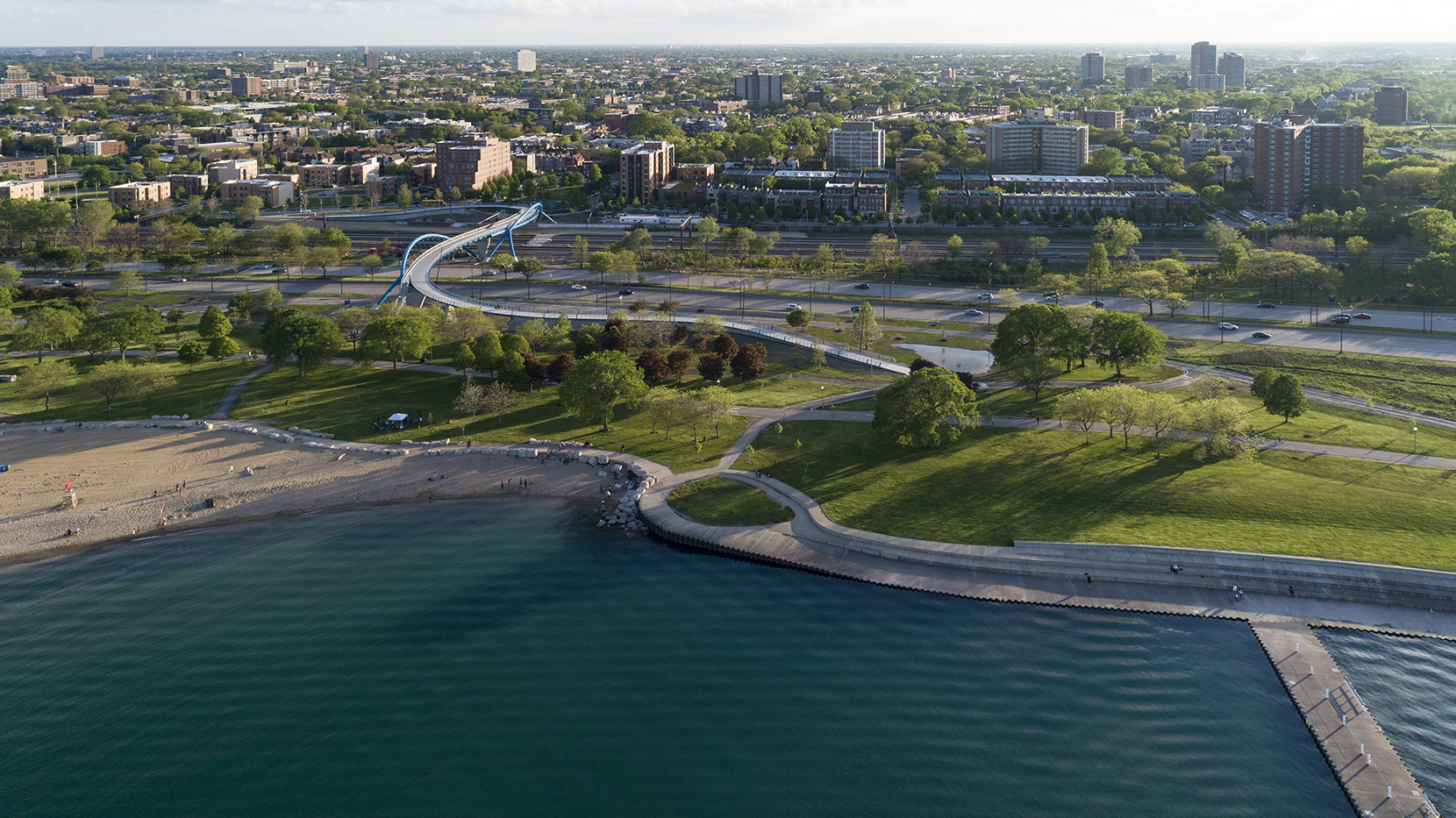 41st and 43rd Street Pedestrian Bridges Chicago | Cordogan Clark & Associates-31