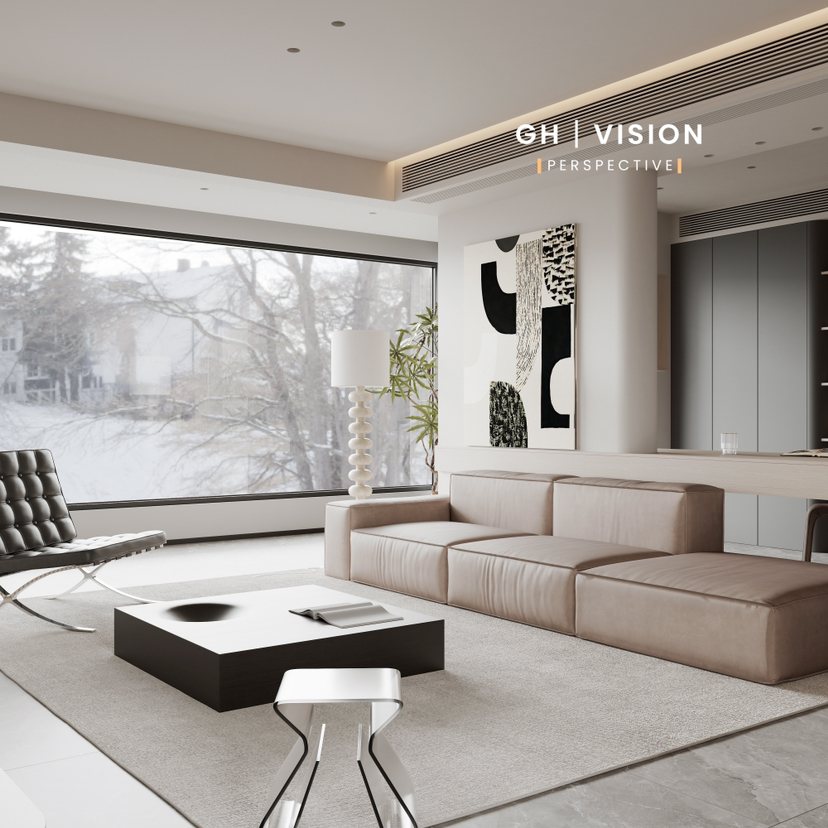 【GH｜VISION】意式/现代极简风格效果图最新出炉-0
