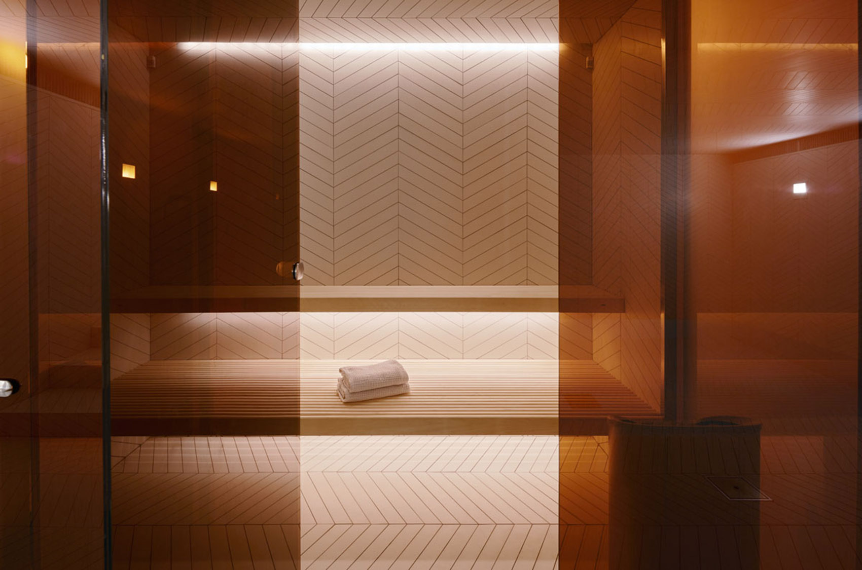 Parquet Patterned 泳池和水疗中心，瑞典 / Claesson Koivisto Rune Architects-39