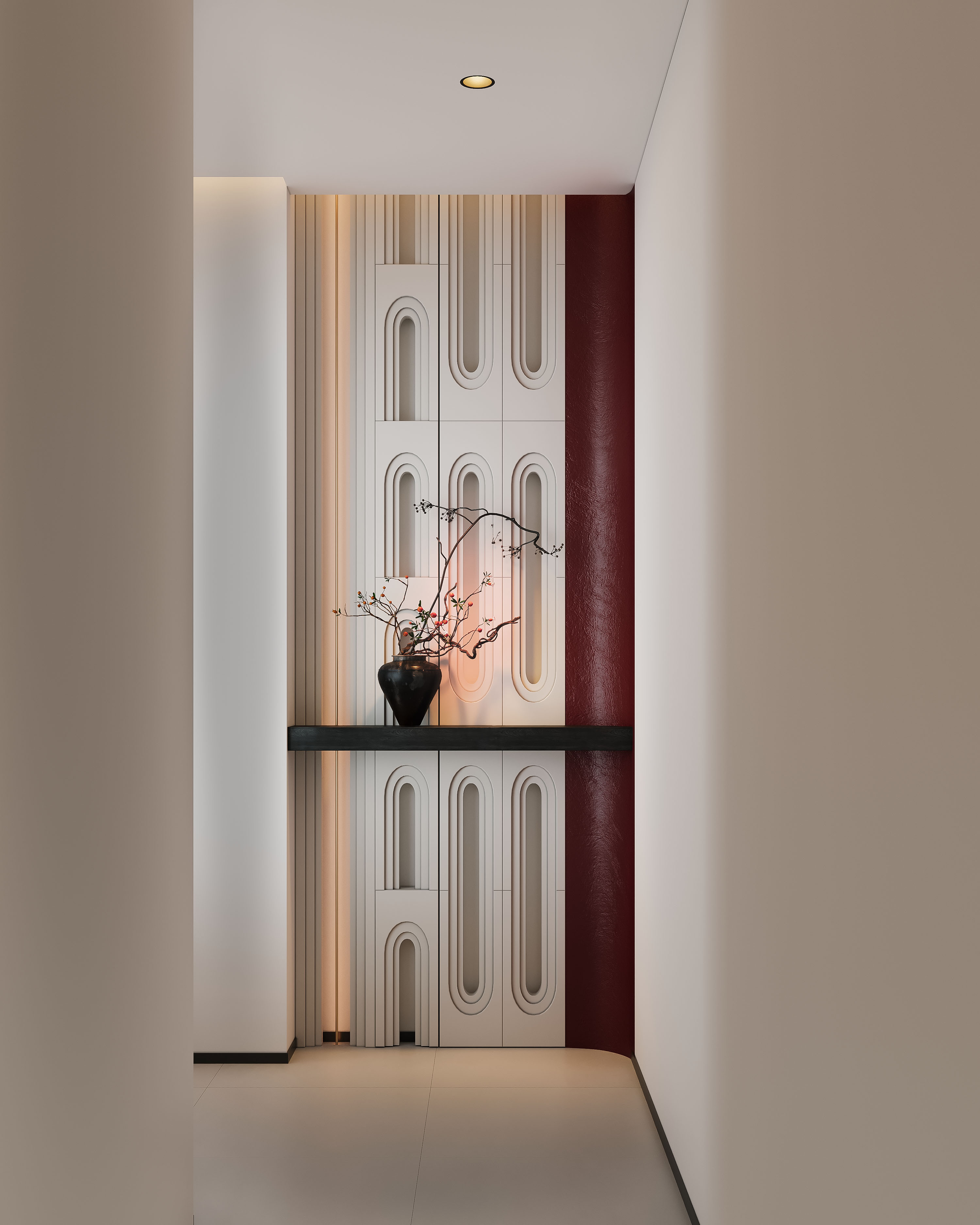 绵阳市   溪涪合院   渲染作品-3