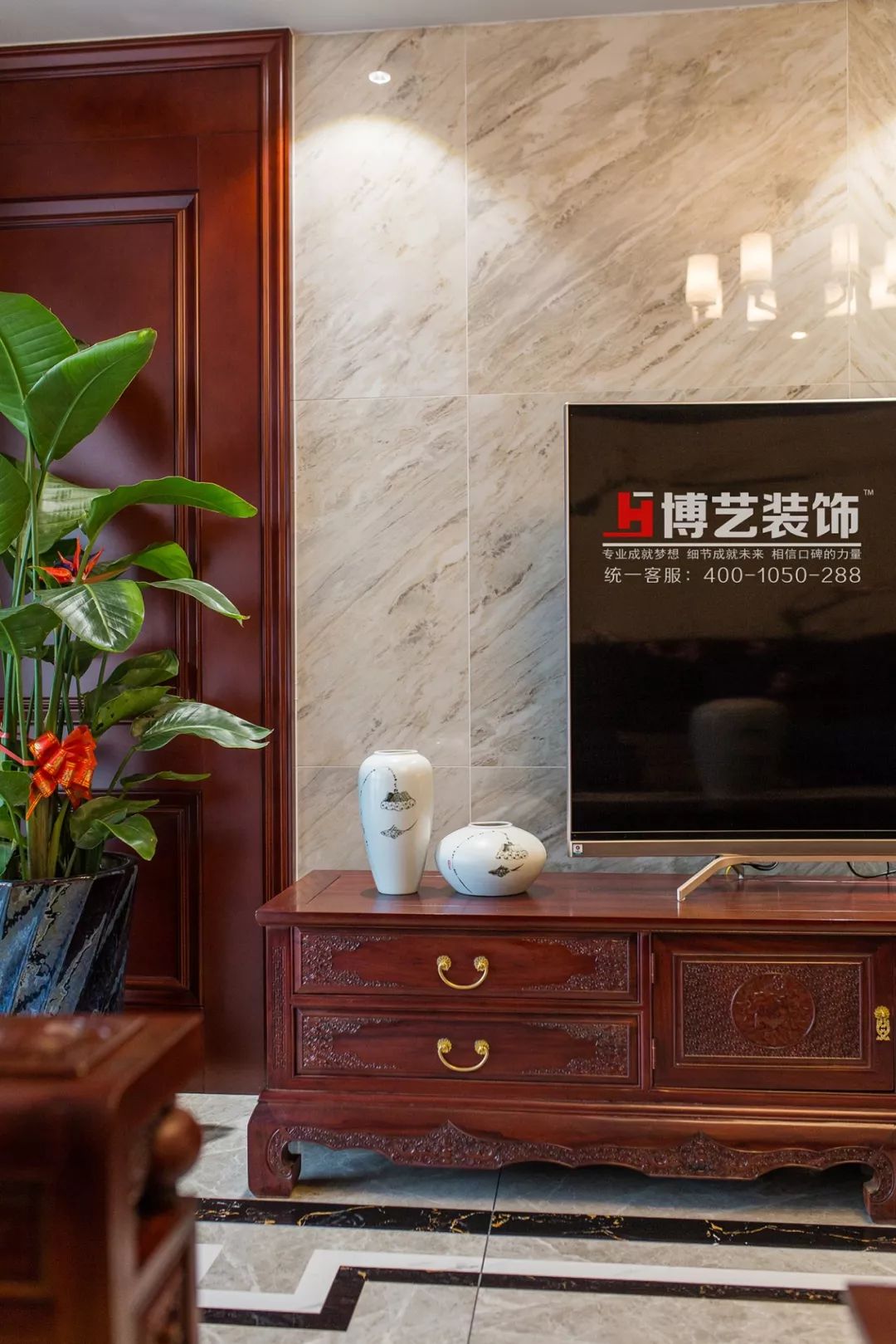 《暗香》张越——简约中式样板房设计-12