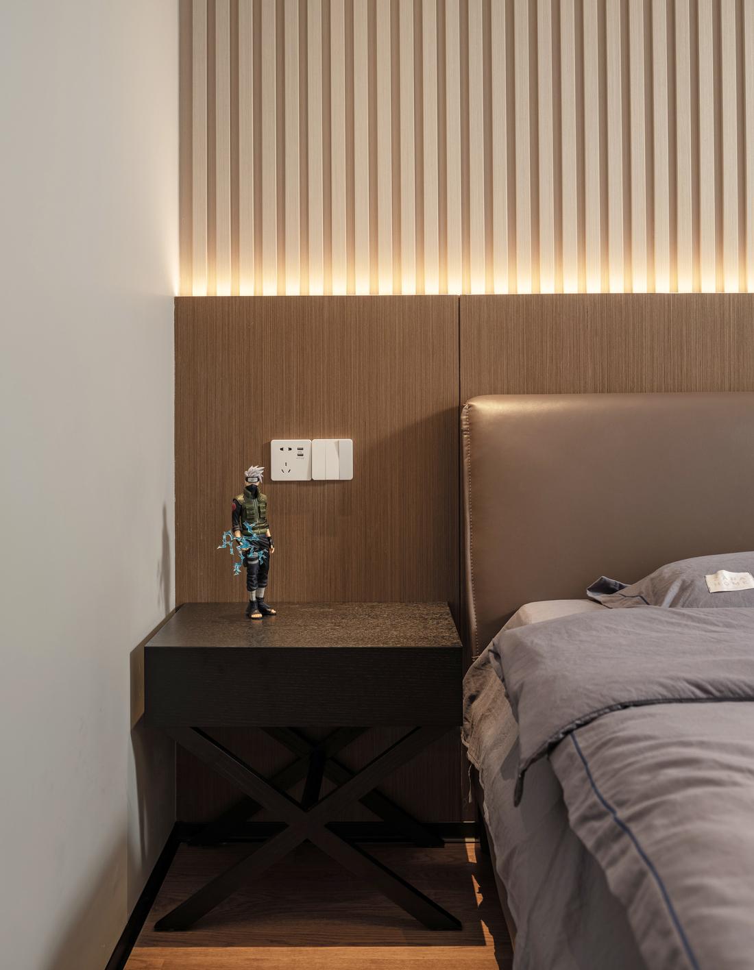 灰白之境 · 简约而不简单的客餐厅设计-17