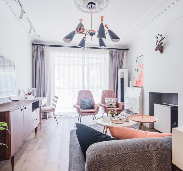 81㎡北欧风甜蜜空间,满屋恋爱气息-32