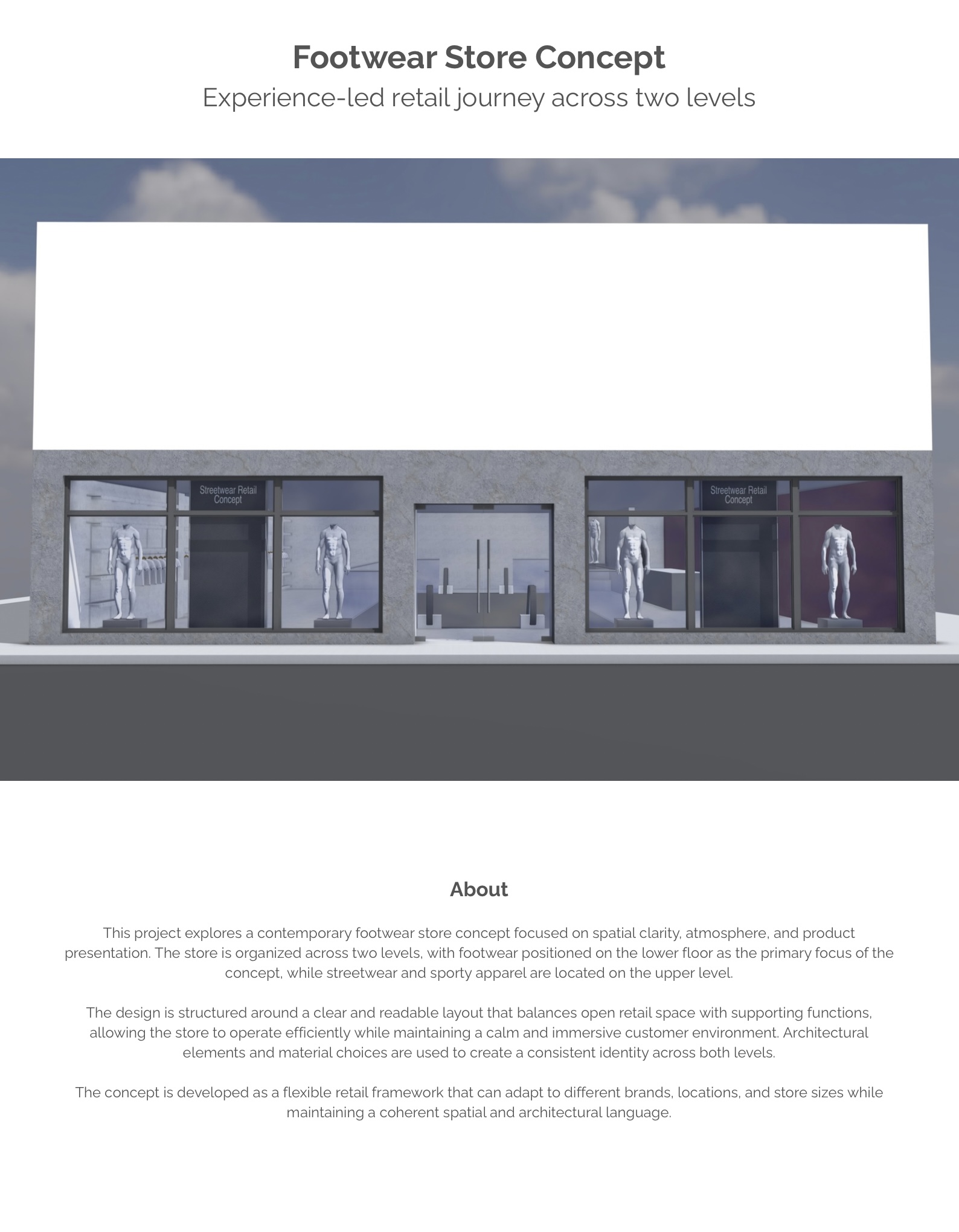 Footwear Store - Two-Level Spatial Concept-0