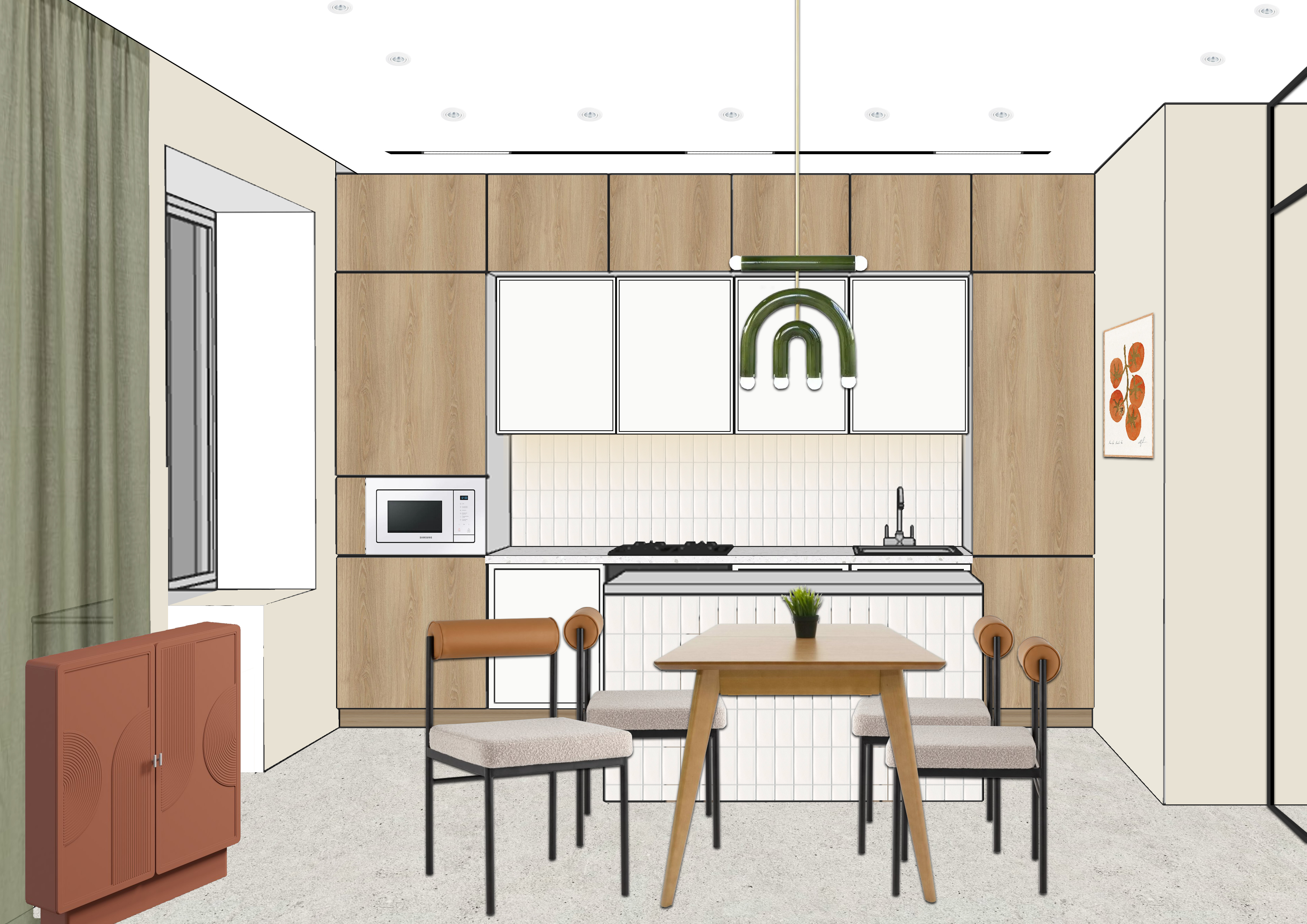 Family Apartment Interior 107sqm 丨Russia-22