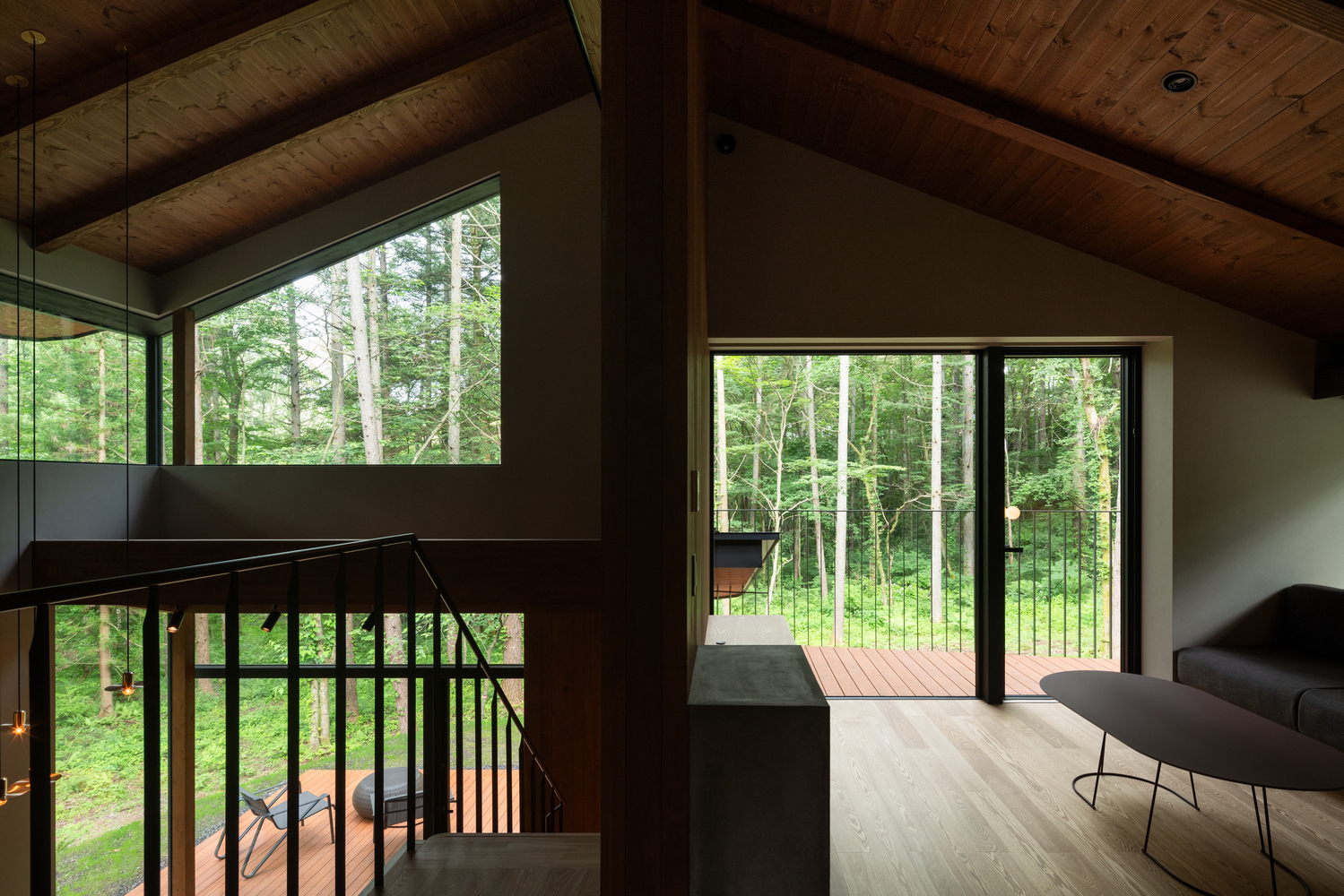 度假别墅中的自然之旅丨日本丨Naruse Inokuma Architects-24