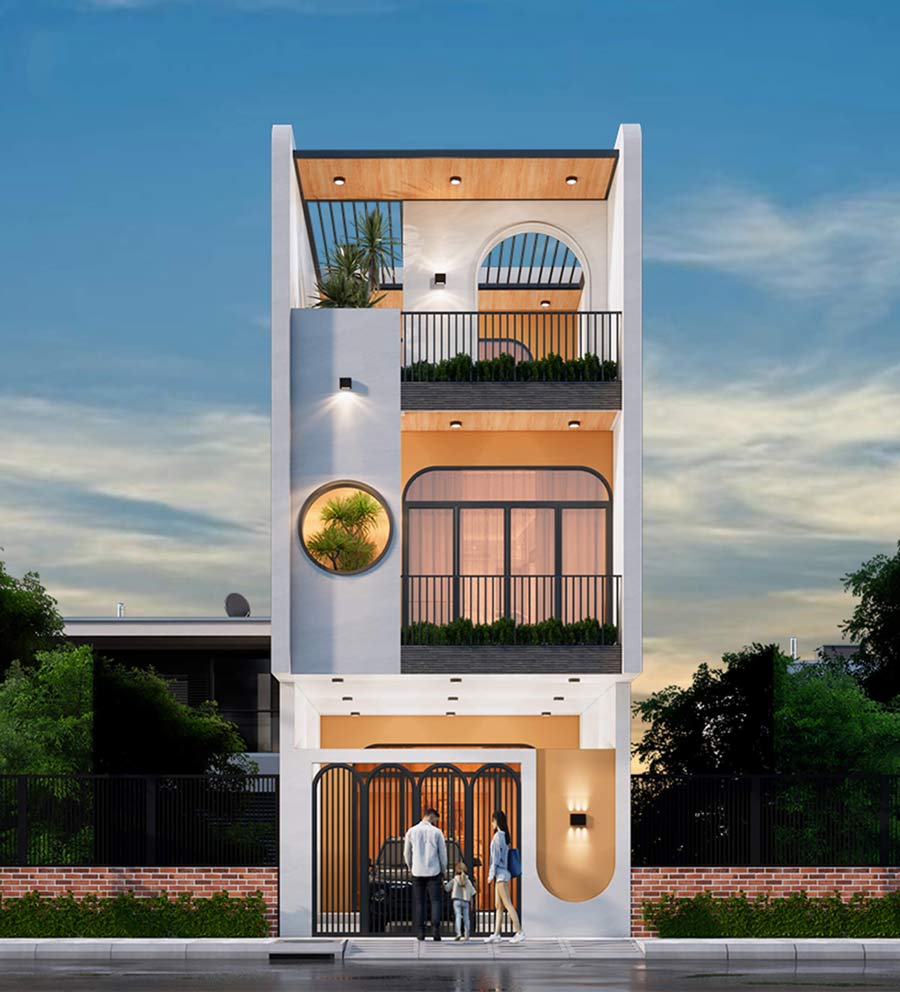 NEOHouse二层临街美观住宅设计-6