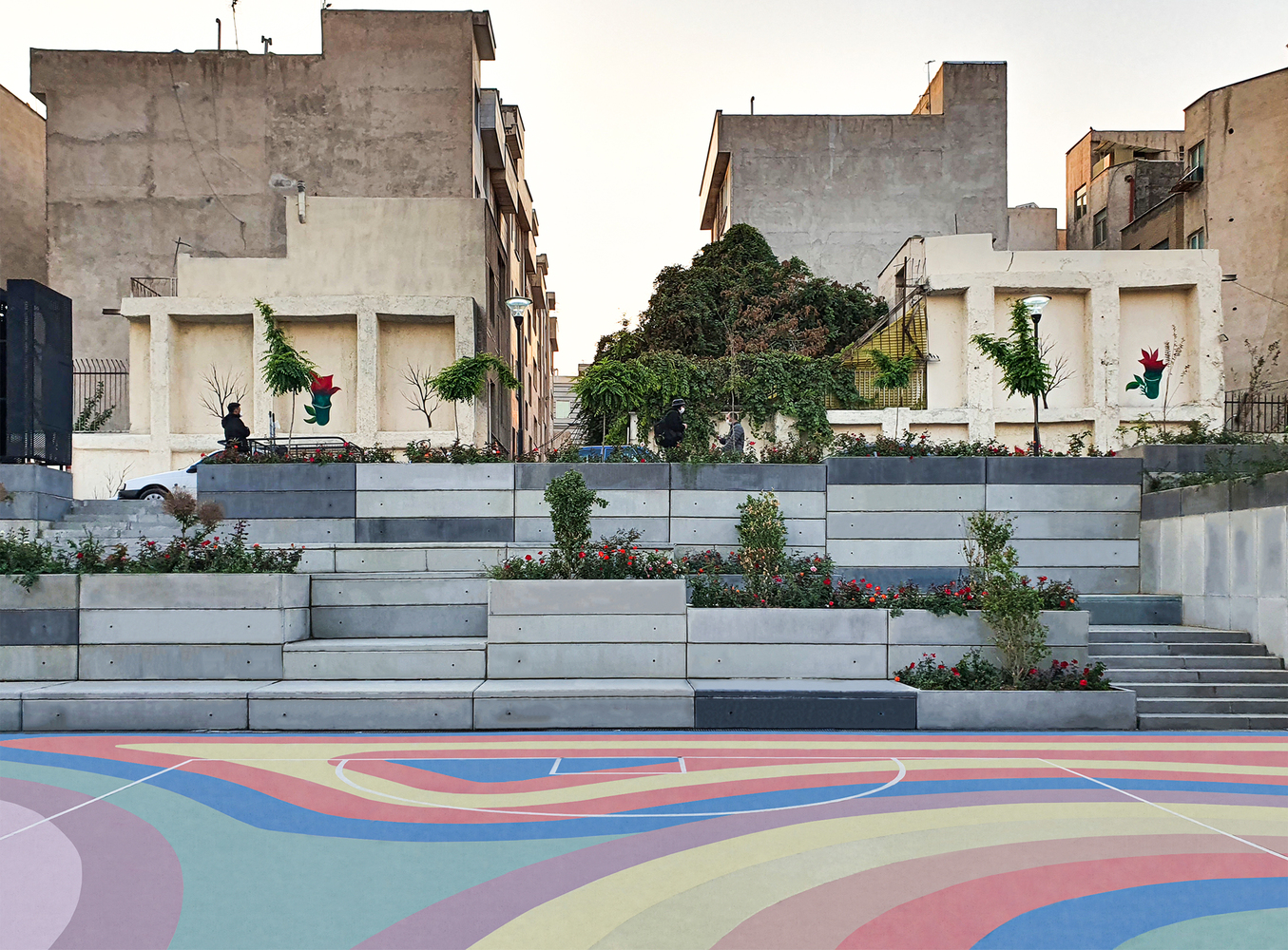 比里亚纳克地铁广场丨Ashrafi & Zad-11