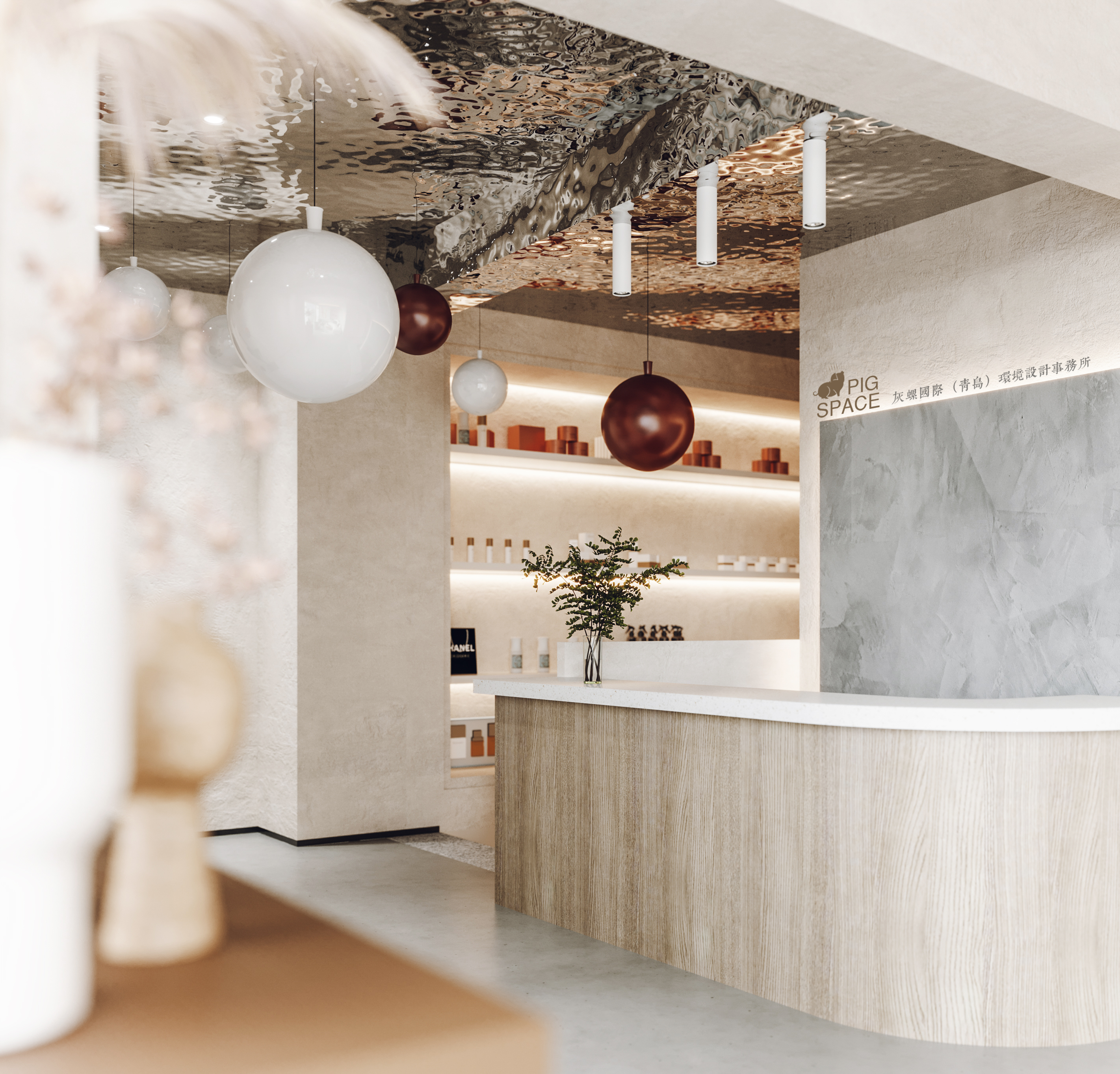 青岛灰螺国际环境设计事务所医美空间设计-10