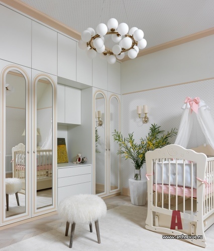 家庭住宅室内设计（靠近沙皇村的两层古典风格别墅）丨俄罗斯圣彼得堡丨TaupeHOME工作室（娜塔莉亚·谢苗诺娃领导）-65