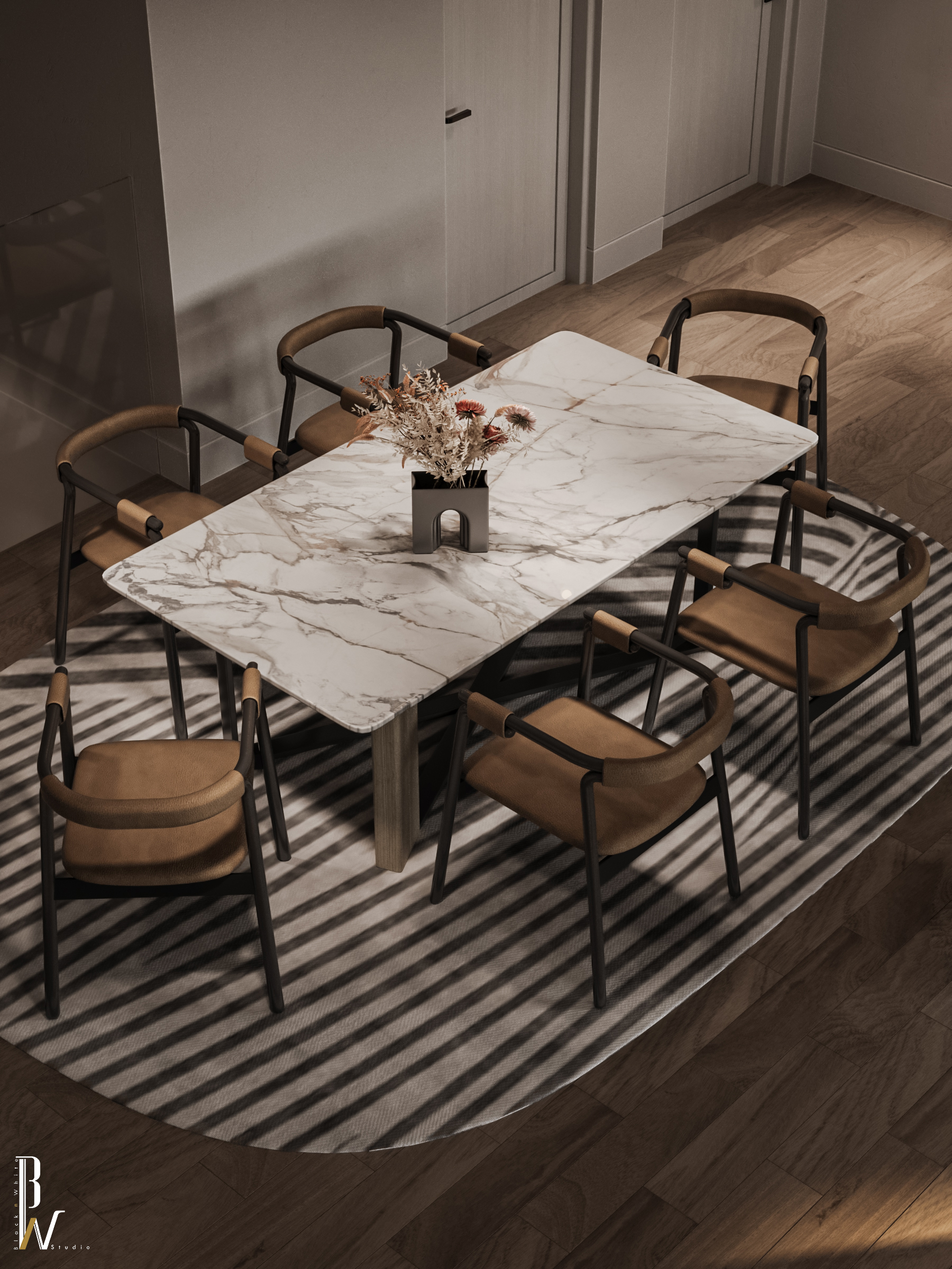 坡顶房屋居住区域丨英国曼彻斯特丨Black N White-24