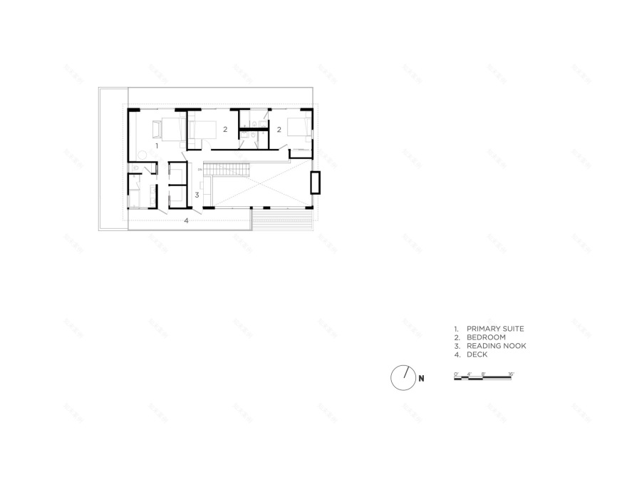 卵石滩别墅丨美国丨Feldman Architecture-24