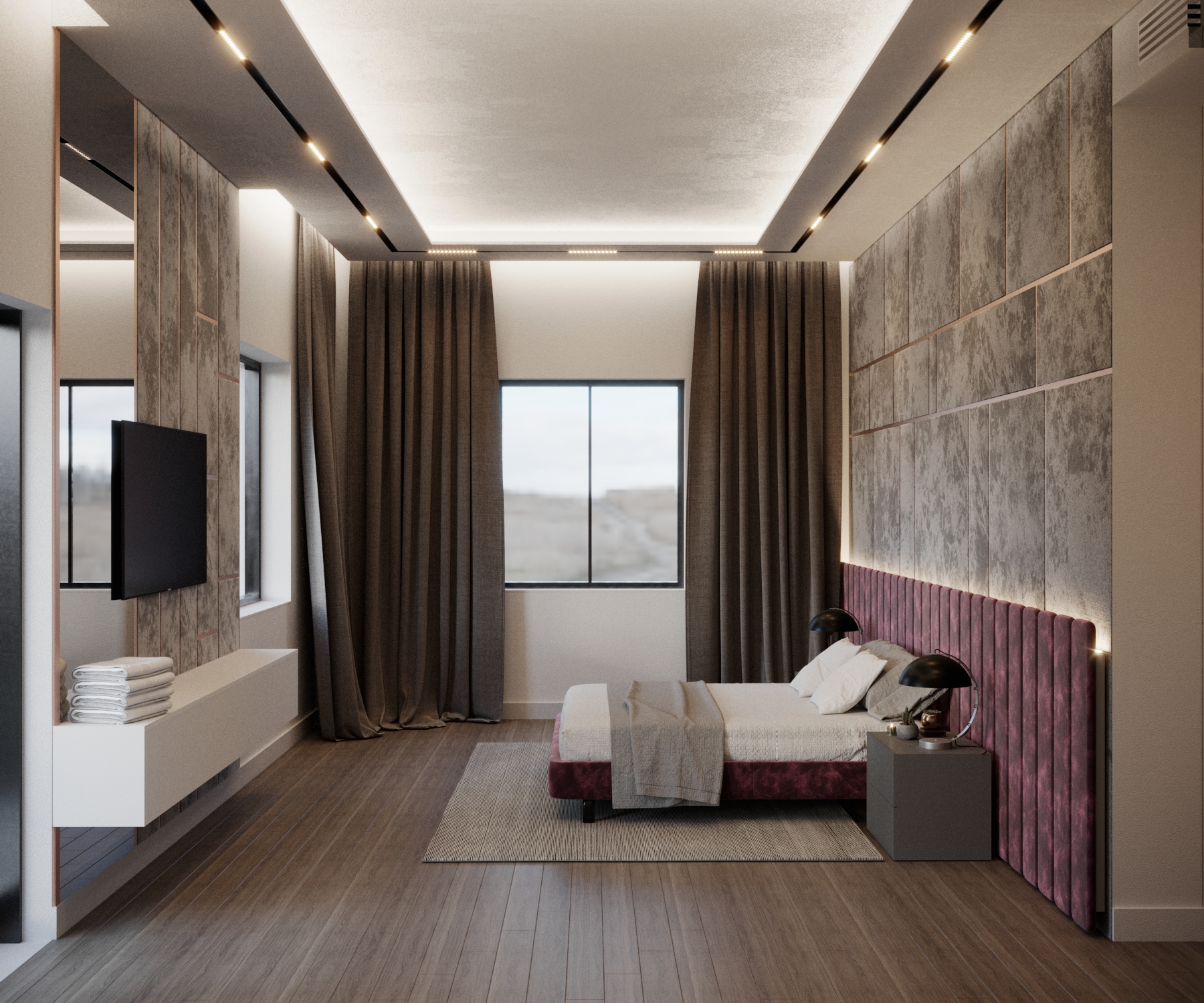 Interior Design: Hotel Room-1