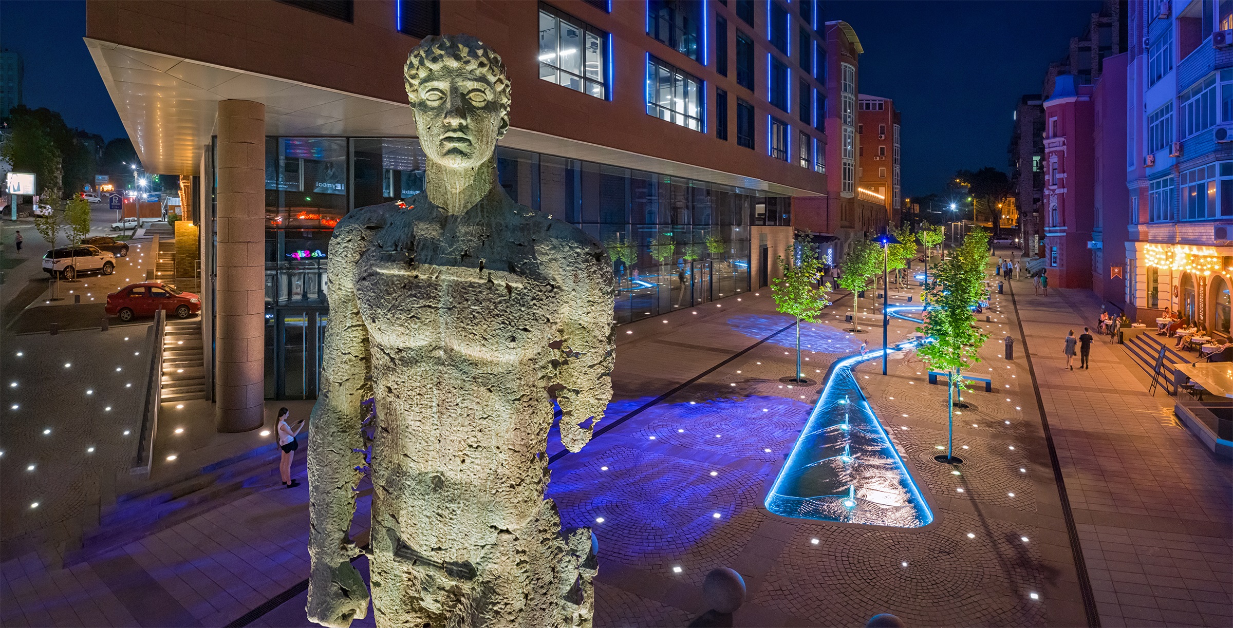 乌克兰城市步行街景观设计丨FILIMONOV & KASHIRINA architects-13