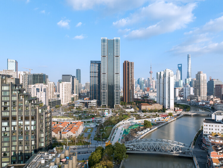 上海苏河中心办公大楼丨中国上海丨Foster + Partners-1