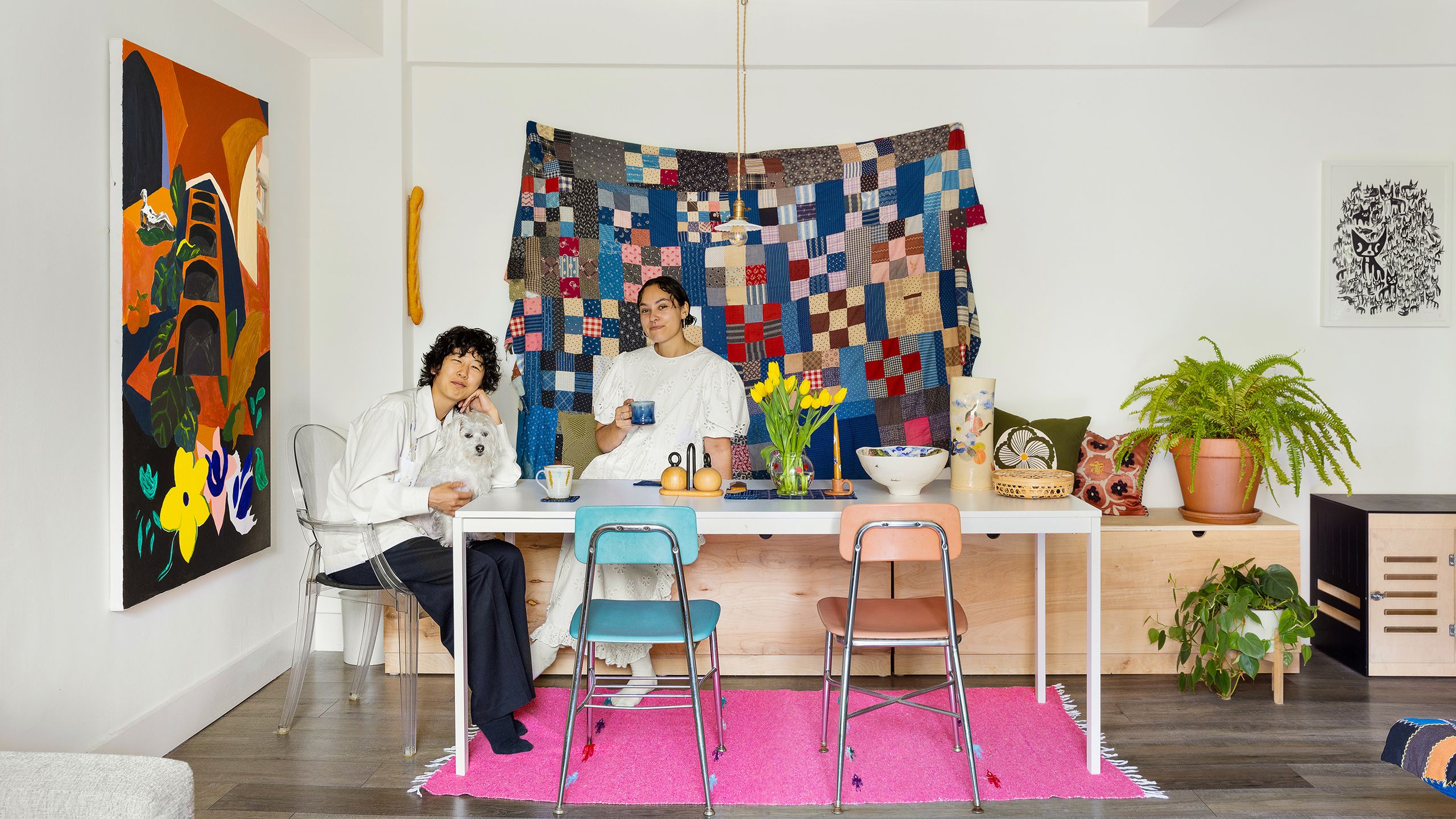 曼哈顿70平米艺术情侣公寓丨美国曼哈顿-4