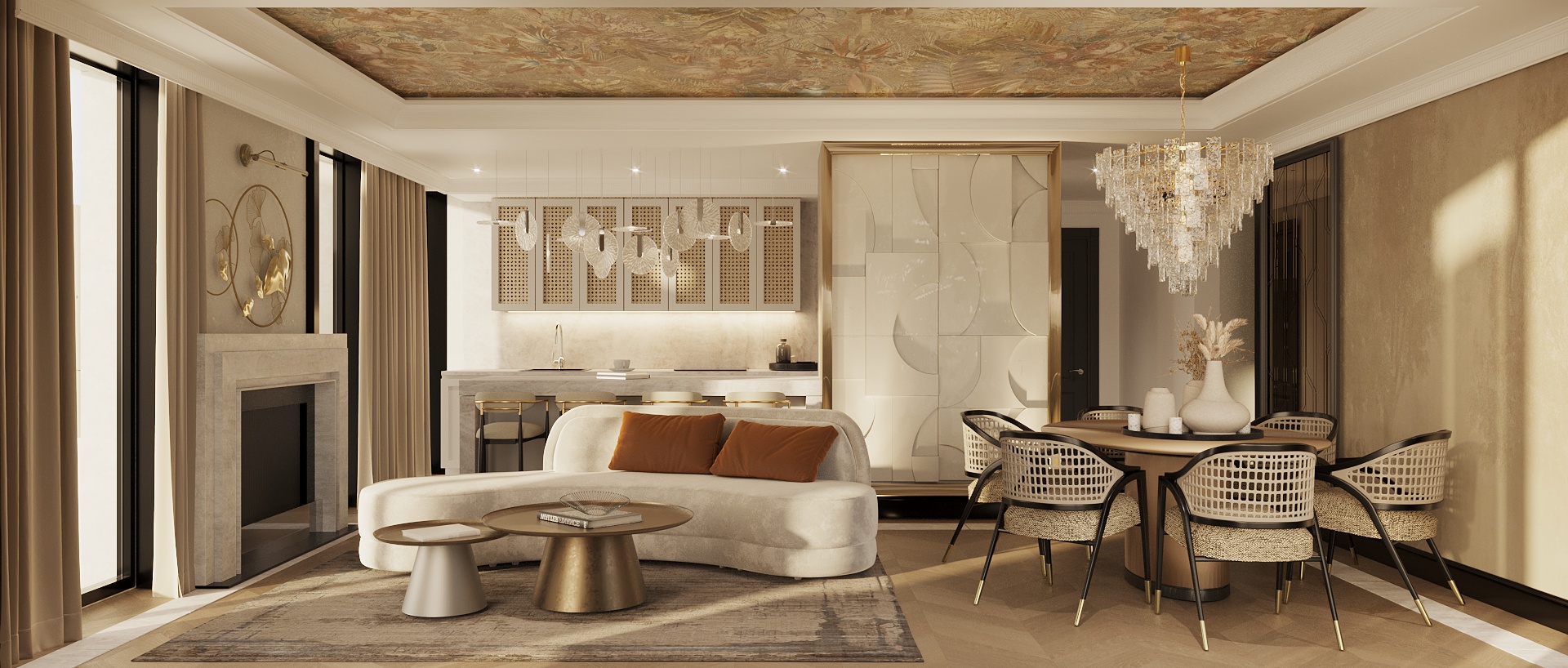 Suite Alpina LIVINGROOM-2