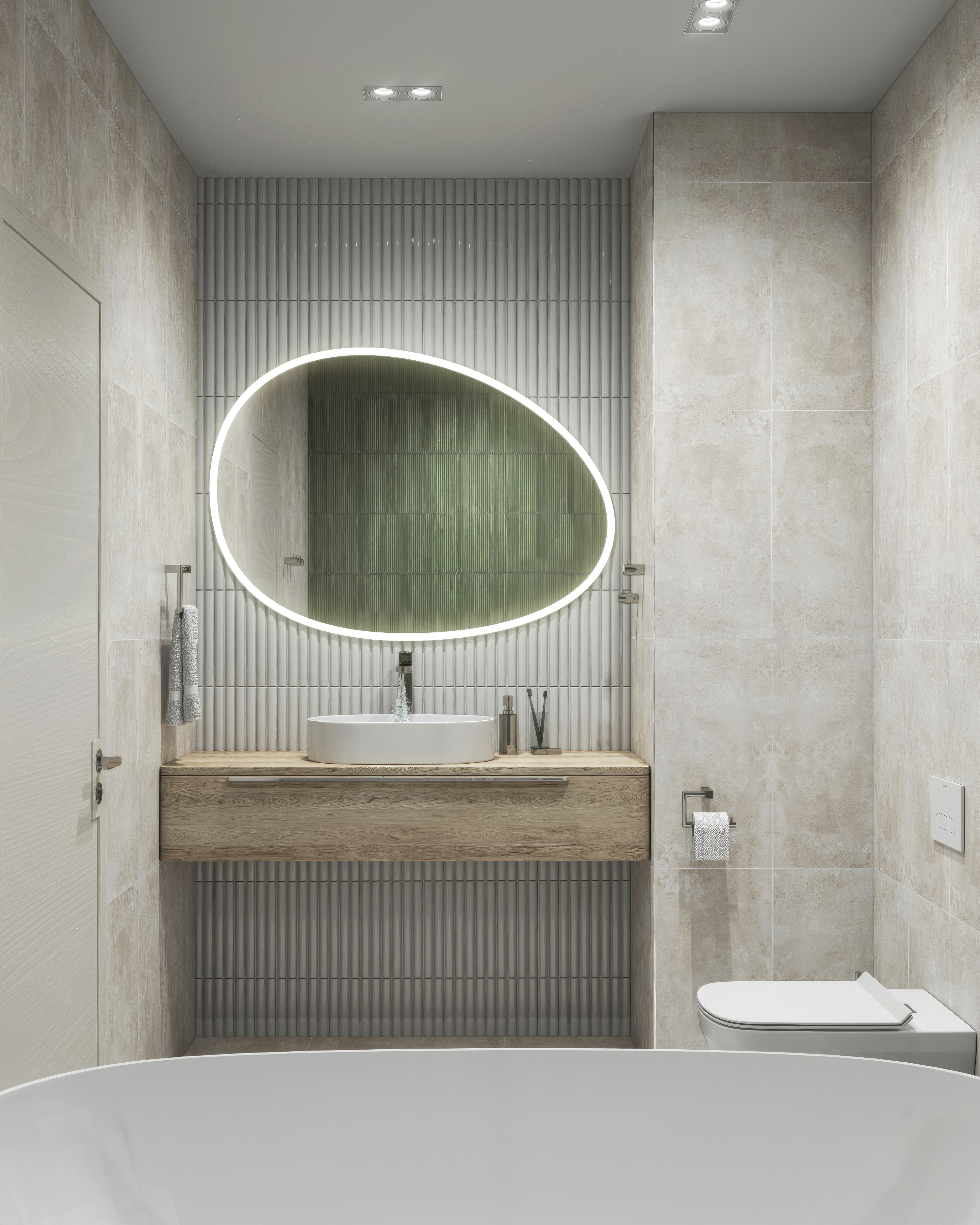 Bathroom Vizualization | 3ds Max + Corona-1