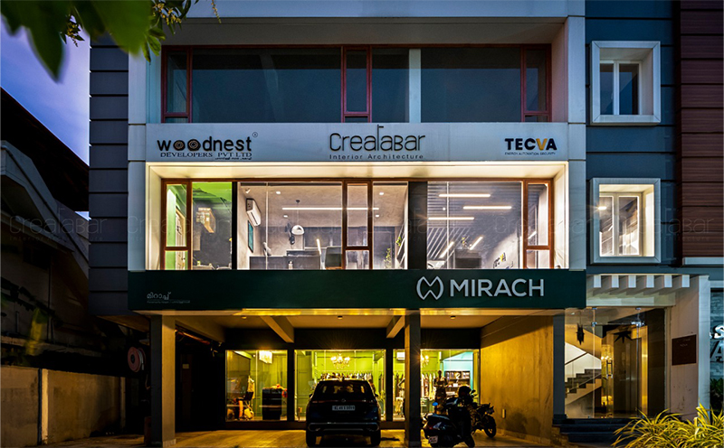 Creatabar 室内设计工作室办公空间设计丨印度丨JITH MOHAN-5