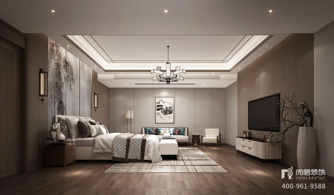 尚层装饰 2600 平气韵大宅 | 新中式风格的美学盛宴-52